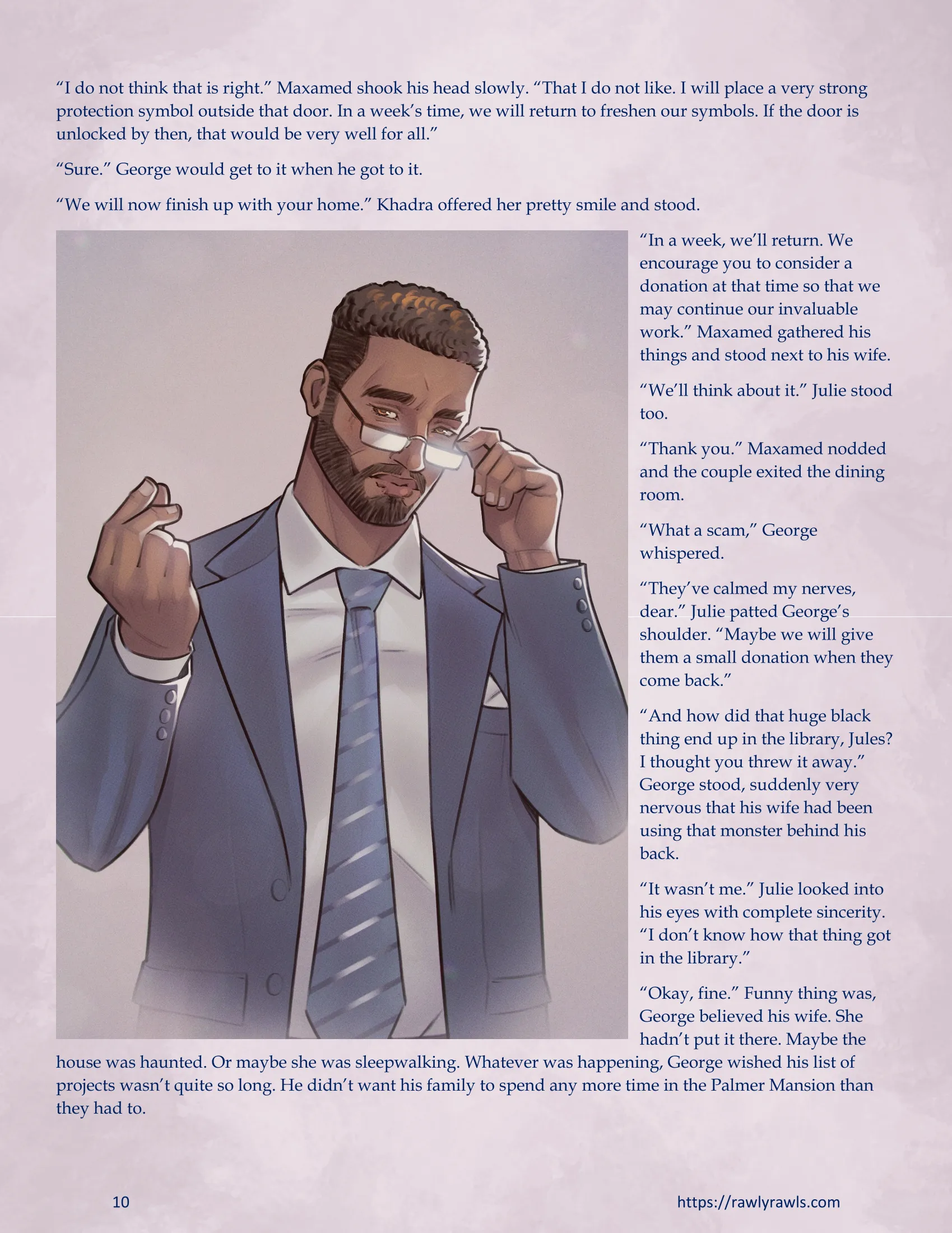The Haunting Of Palmer Mansion [RawlyRawls] - 6.2 . The Haunting Of Palmer Mansion - Chapter 6 Part 2 [TenderMindd ] - Page 10
