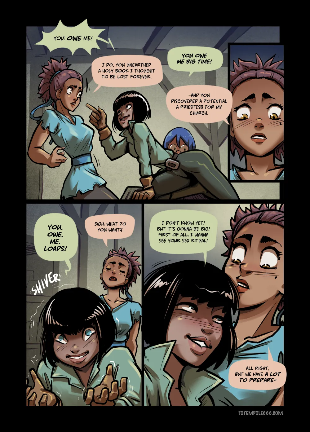 The Cummoner - 27 . The Cummoner - Chapter 27 [Totempole] - Page 13
