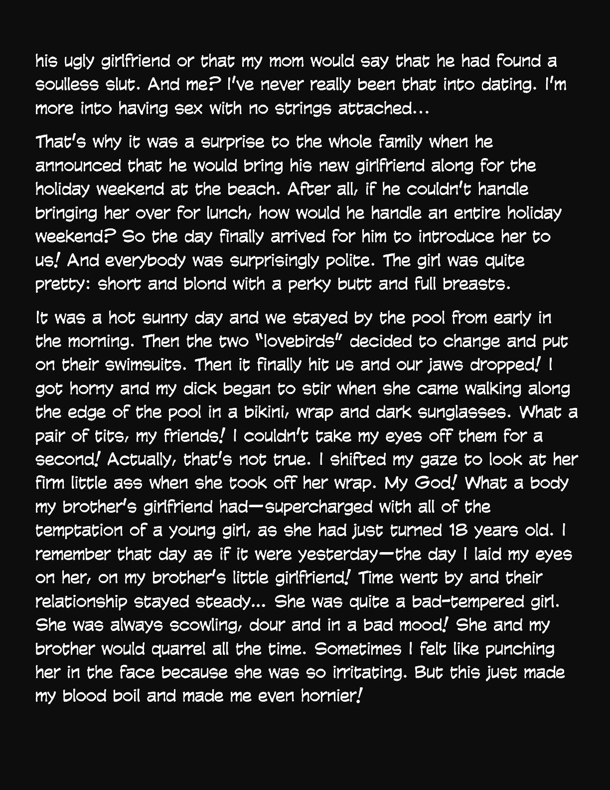 Animated Tales [WC | TF] - I CAUGHT MY BROTHER'S GIRLFRIEND MASTURBATING - Page 2