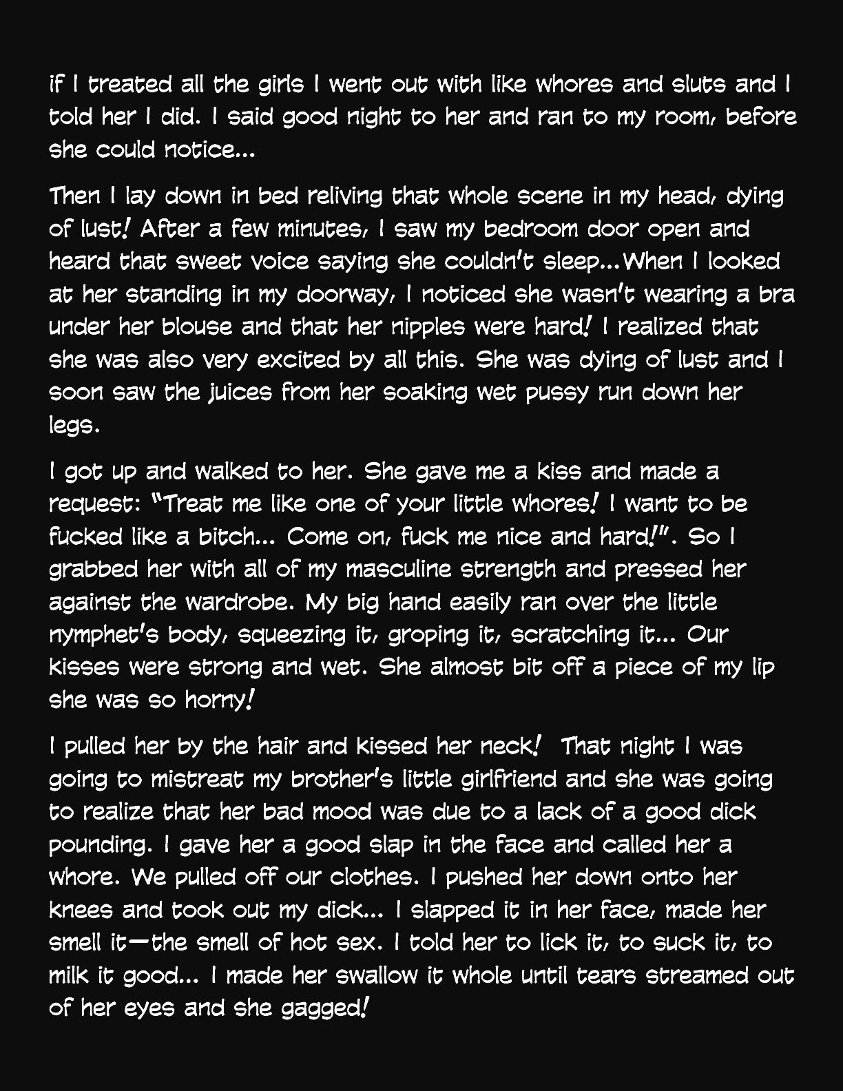 Animated Tales [WC | TF] - I CAUGHT MY BROTHER'S GIRLFRIEND MASTURBATING - Page 5