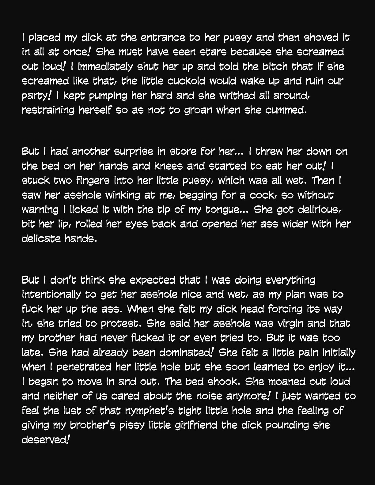 Animated Tales [WC | TF] - I CAUGHT MY BROTHER'S GIRLFRIEND MASTURBATING - Page 7