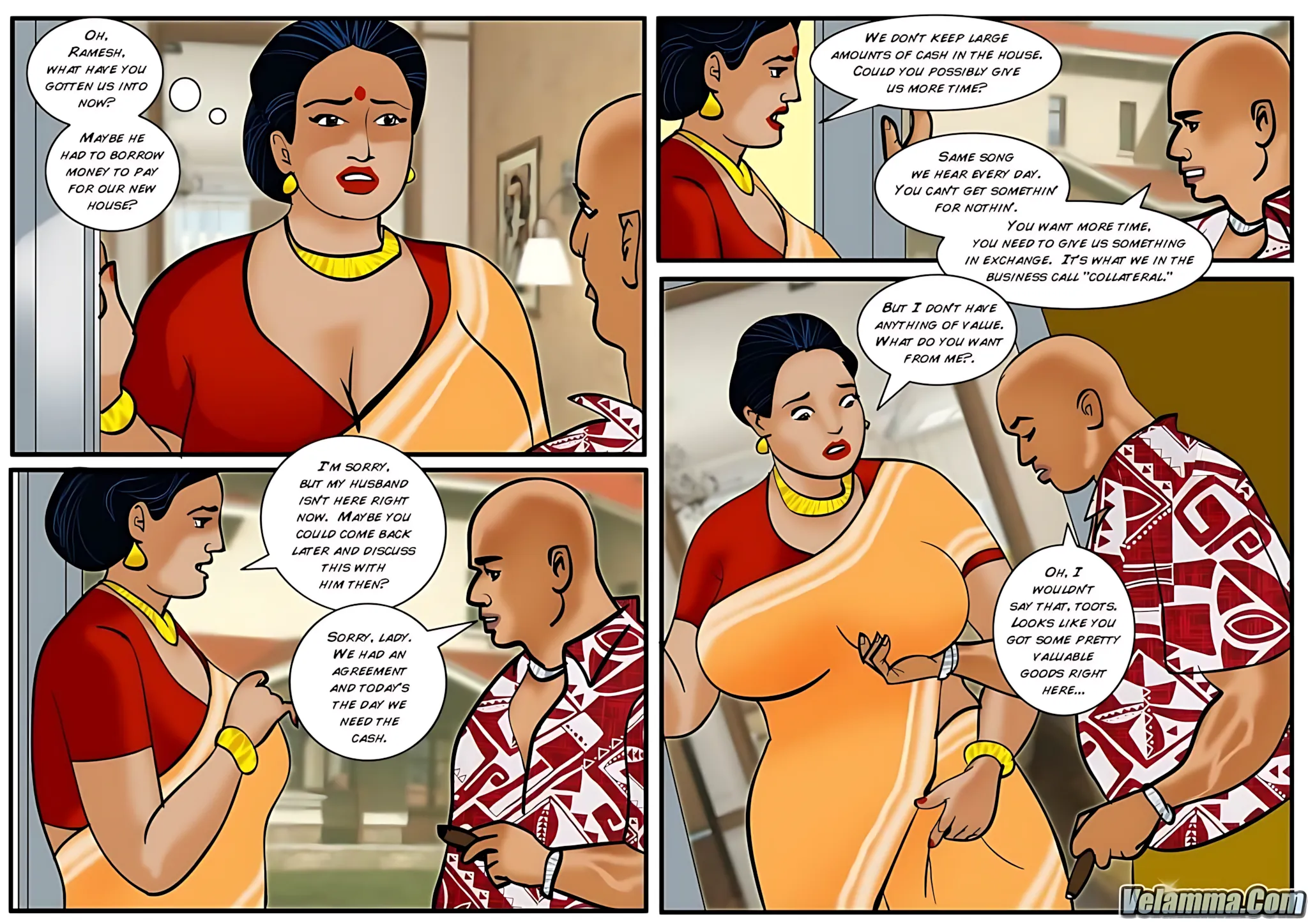 Velamma All Episodes Comics - 20 . Velamma - Episode 20 - Payback - Page 8