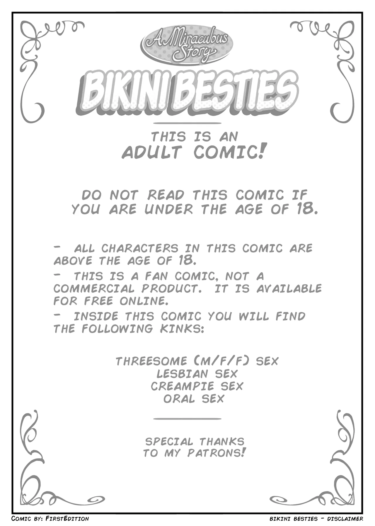 Bikini Besties (Miraculous Ladybug) - 1. Bikini Besties - Ch. 1 - Page 2