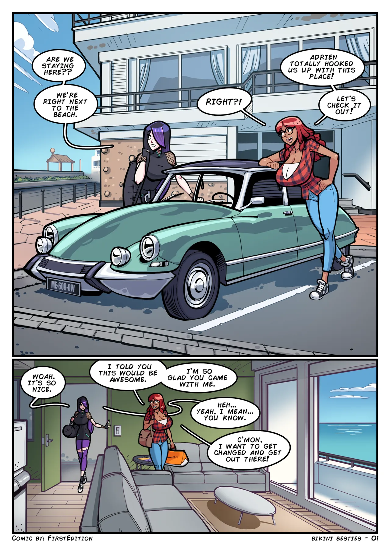 Bikini Besties (Miraculous Ladybug) - 1. Bikini Besties - Ch. 1 - Page 3