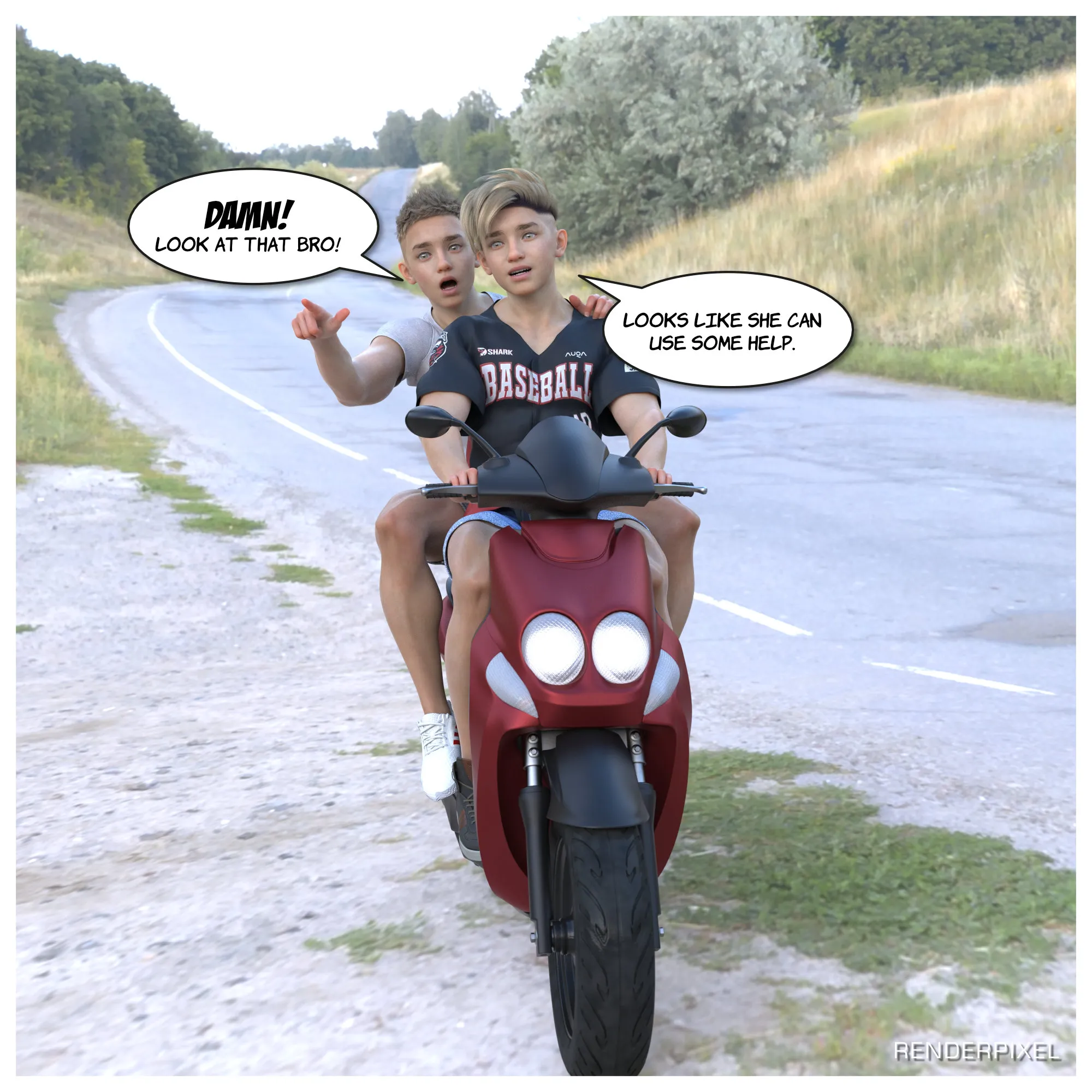 Fill ‘er up [Renderpixel] - 1 . Fill 'er up - Chapter 1 - Page 2