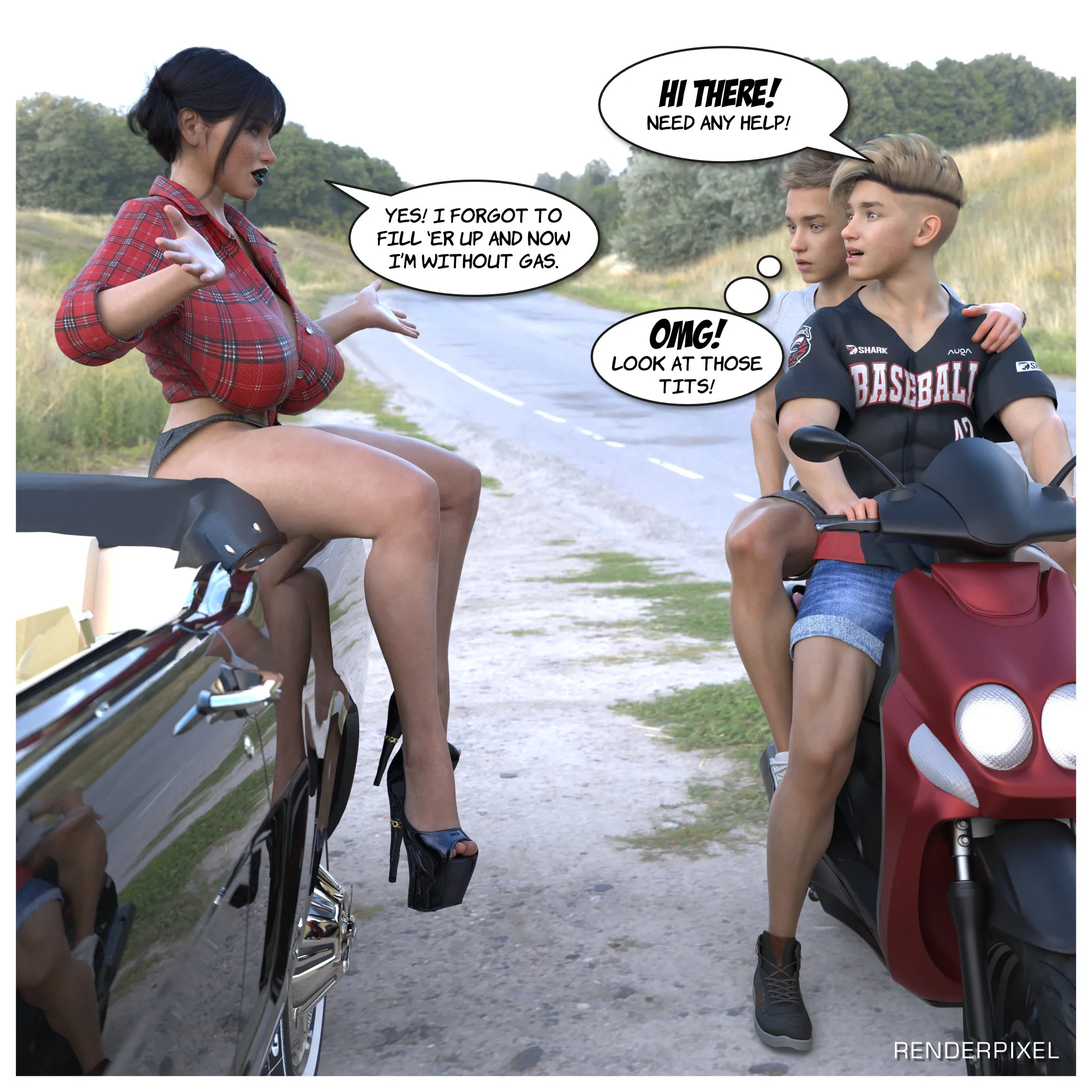 Fill ‘er up [Renderpixel] - 1 . Fill 'er up - Chapter 1 - Page 4