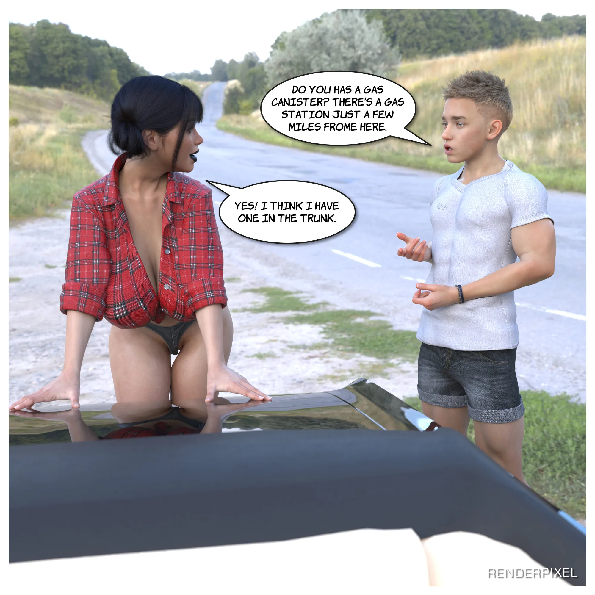 Fill ‘er up [Renderpixel] - 1 . Fill 'er up - Chapter 1 - Page 5