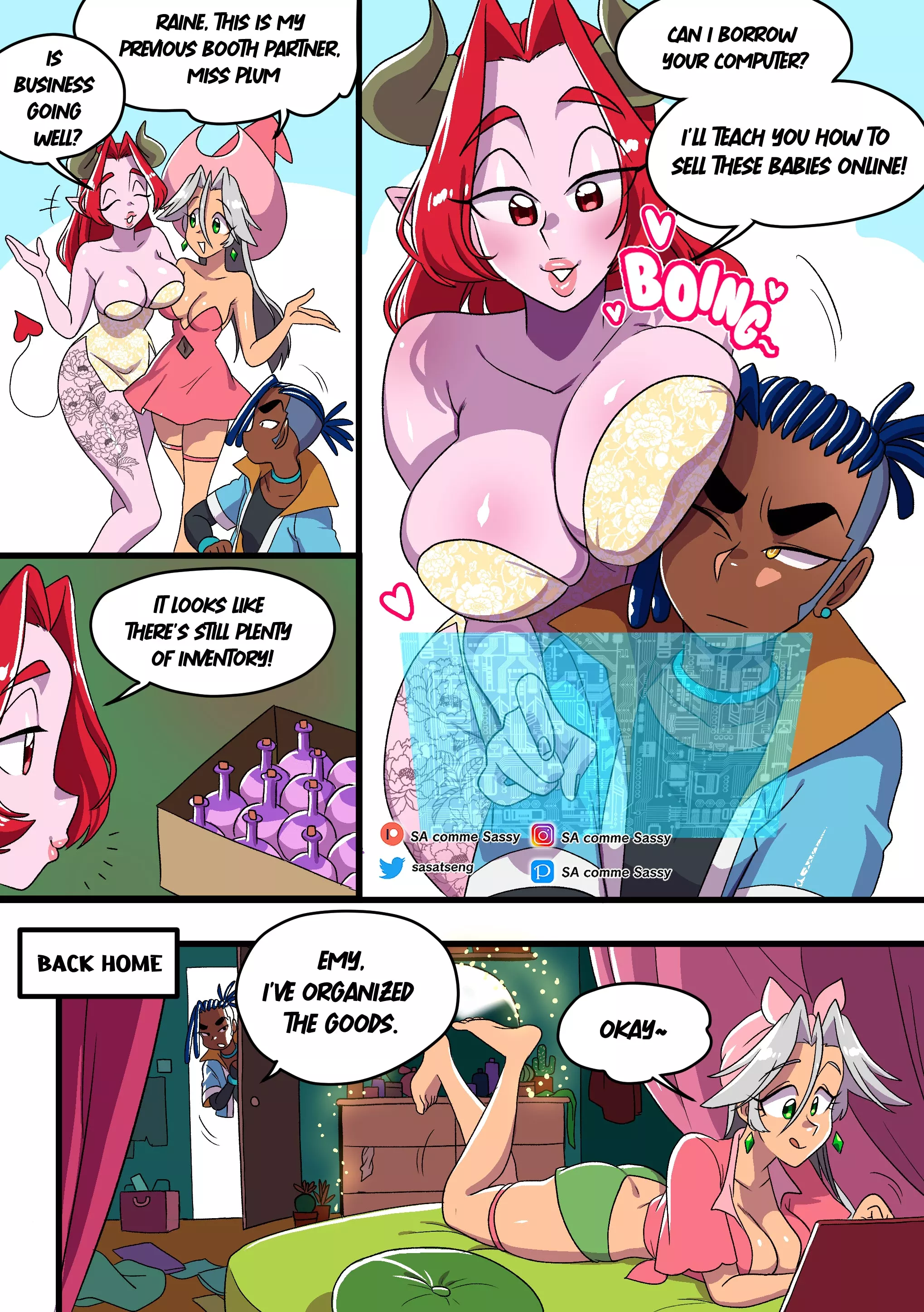 Emy’s Potion Shop [SACommeSassy] - Emy's Potion Shop - Page 8