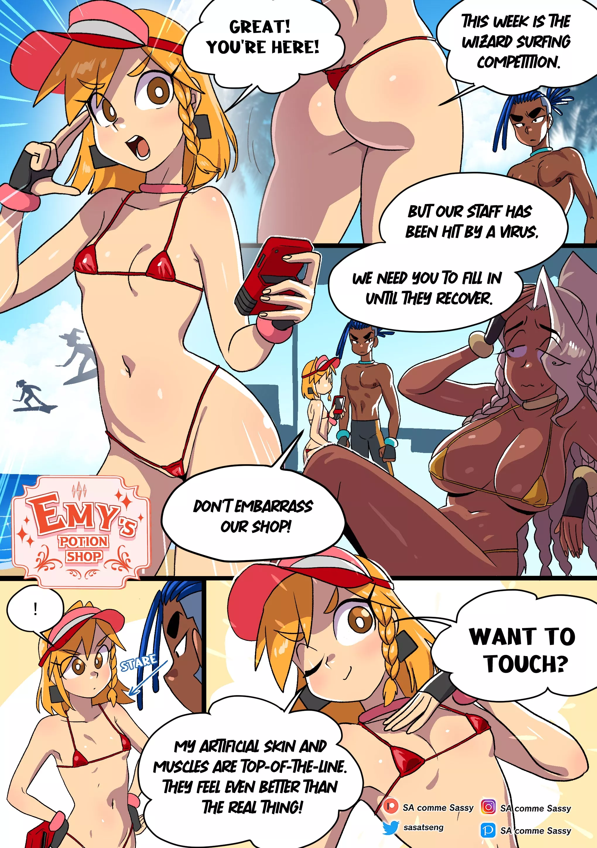 Emy’s Potion Shop [SACommeSassy] - Emy's Potion Shop - Page 28