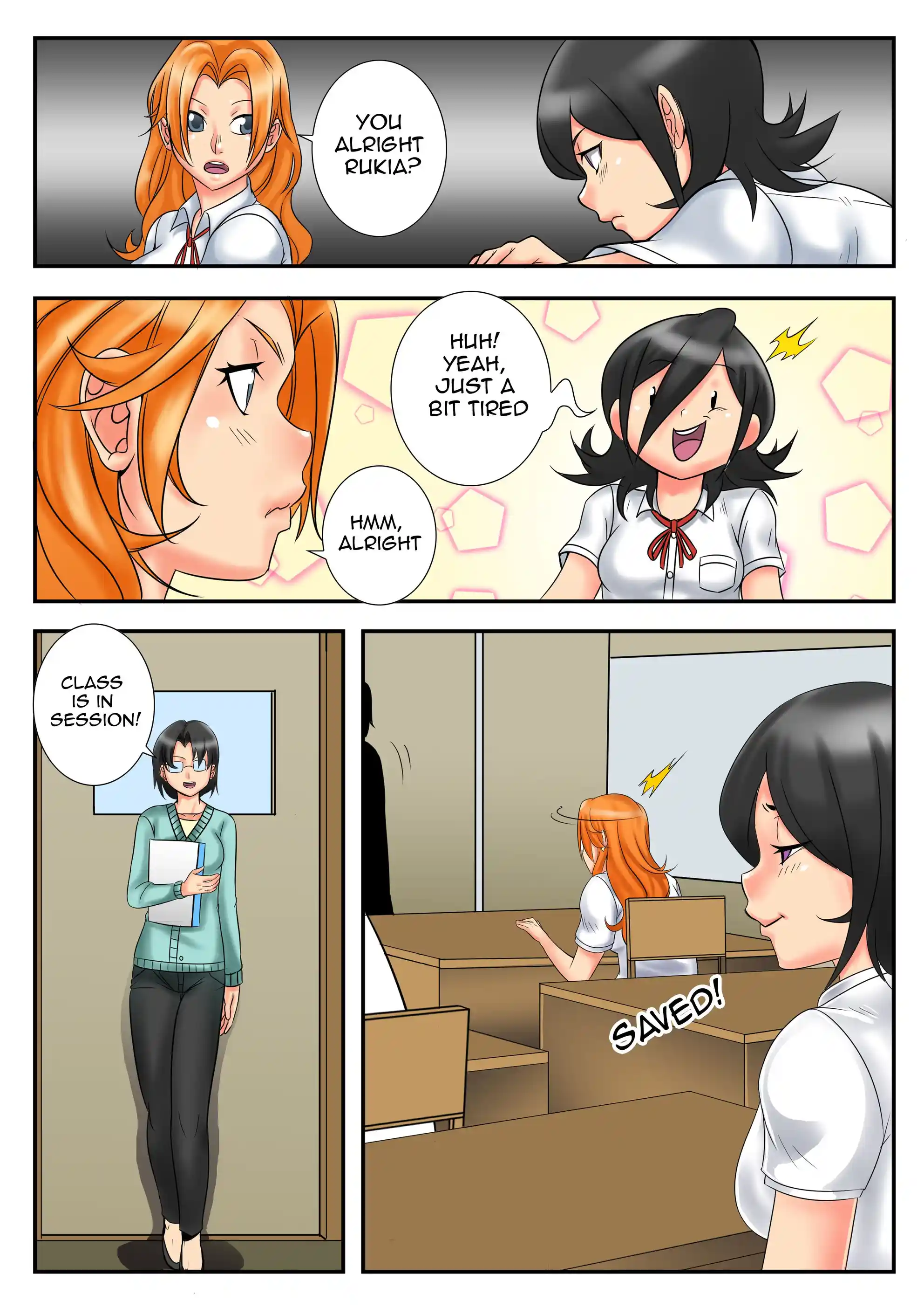 A What If Story (Bleach) - 2 . A What If Story - Chapter 2 (Bleach) [TSFSingularity] - Page 8