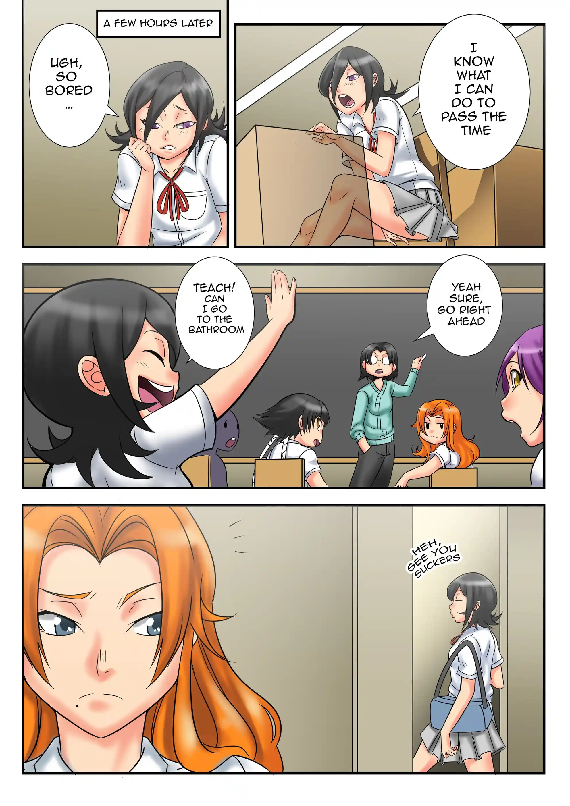 A What If Story (Bleach) - 2 . A What If Story - Chapter 2 (Bleach) [TSFSingularity] - Page 9