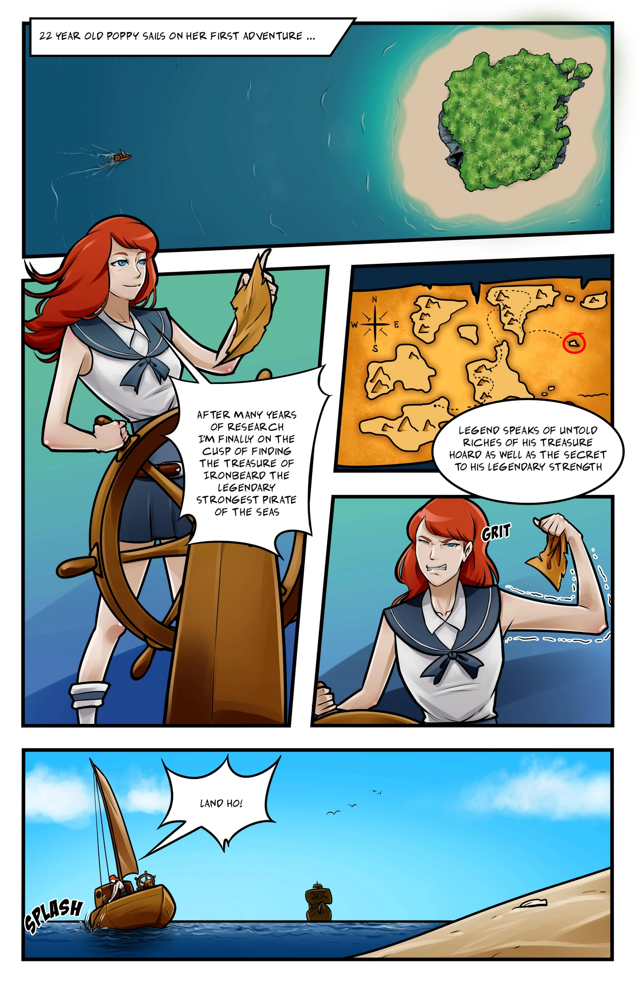 Poppy the Sailor Gal [GrowGetter] - Poppy the Sailor Gal 1 - Page 2