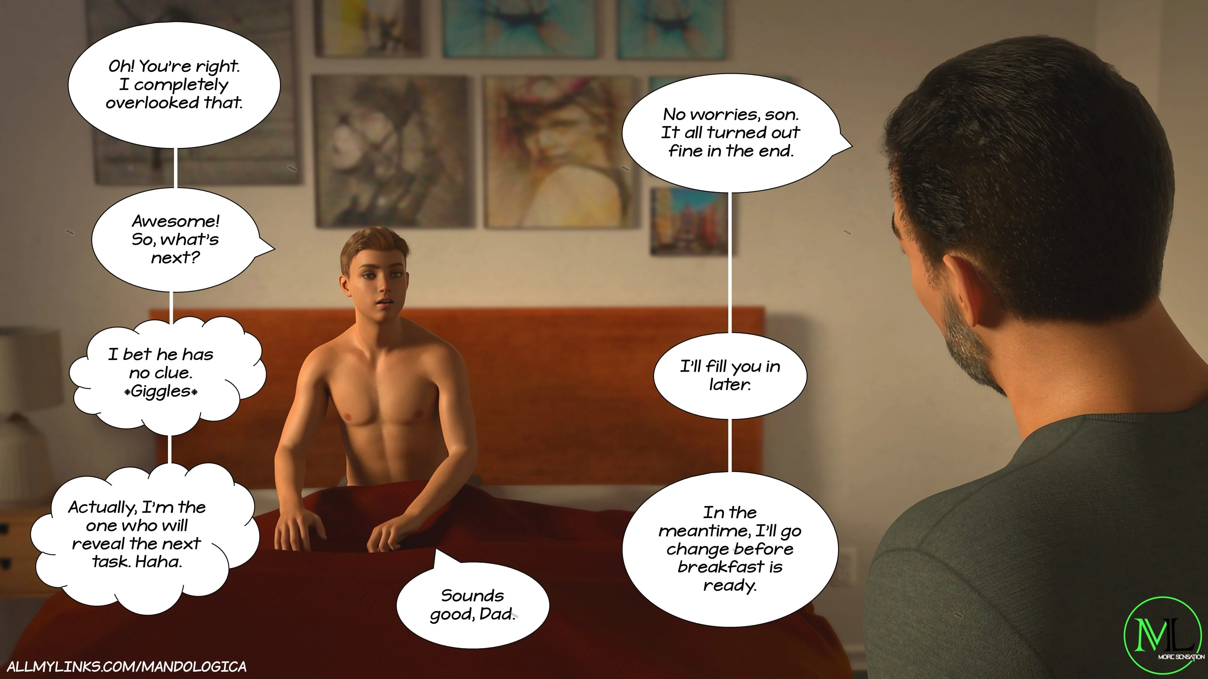 Breaking Boundaries [MandoLogica] - 10 . Breaking Boundaries - Chapter 10 - Page 73