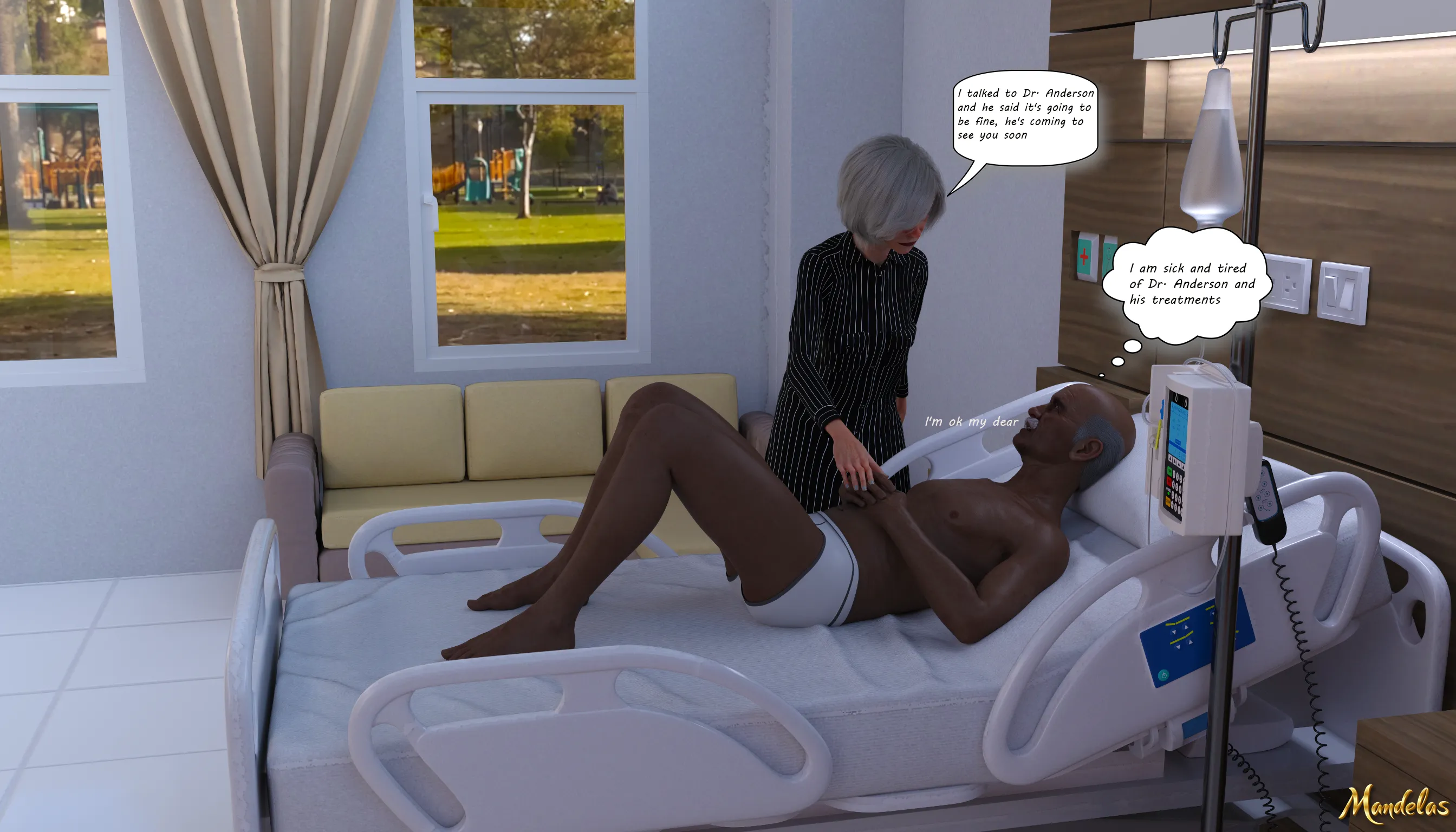 Doctor Melania – Special Treatment [Mandelas] - 1 . Doctor Melania - Special Treatment - Chapter 1 - Page 2