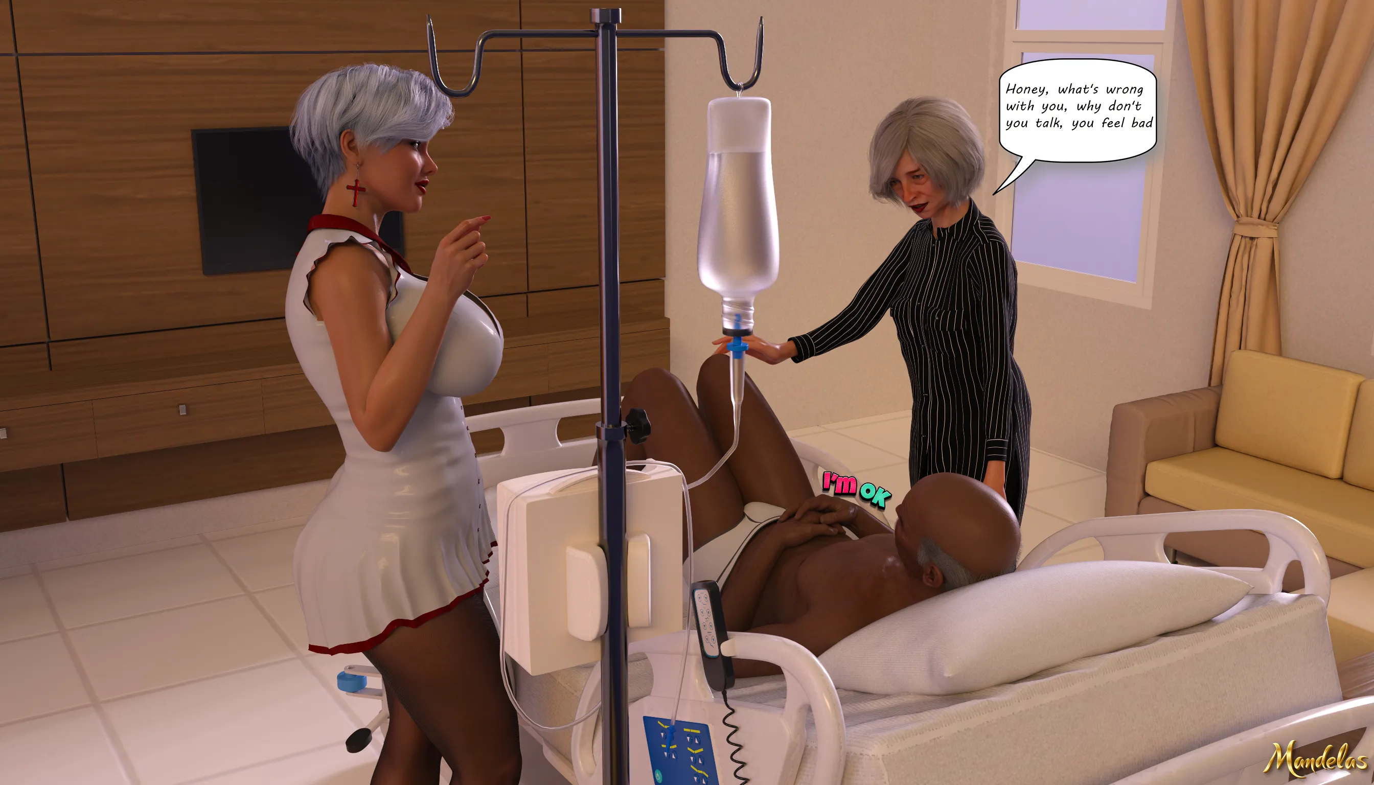 Doctor Melania – Special Treatment [Mandelas] - 1 . Doctor Melania - Special Treatment - Chapter 1 - Page 9