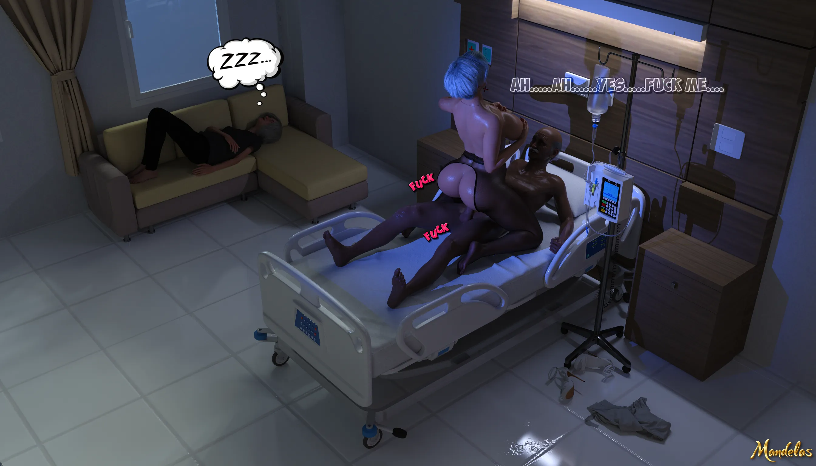 Doctor Melania – Special Treatment [Mandelas] - 1 . Doctor Melania - Special Treatment - Chapter 1 - Page 49