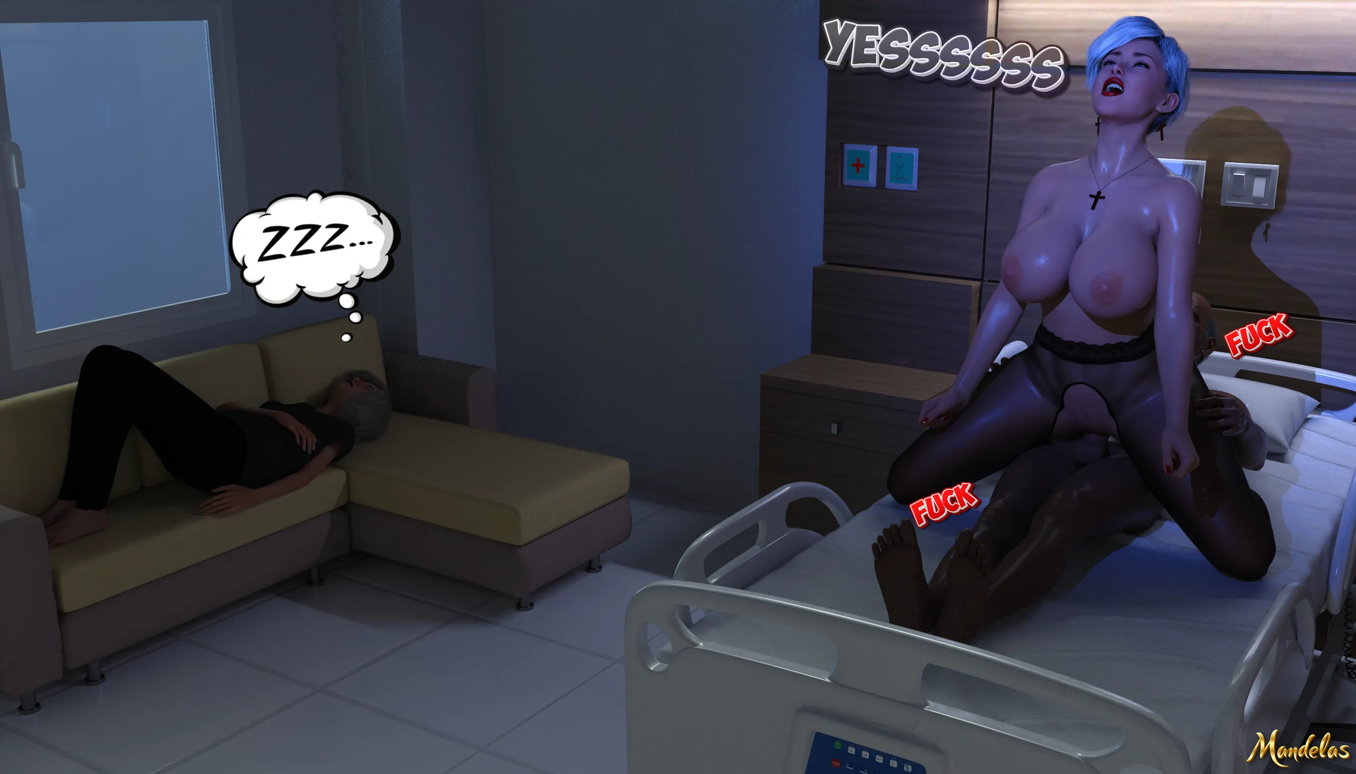 Doctor Melania – Special Treatment [Mandelas] - 1 . Doctor Melania - Special Treatment - Chapter 1 - Page 53