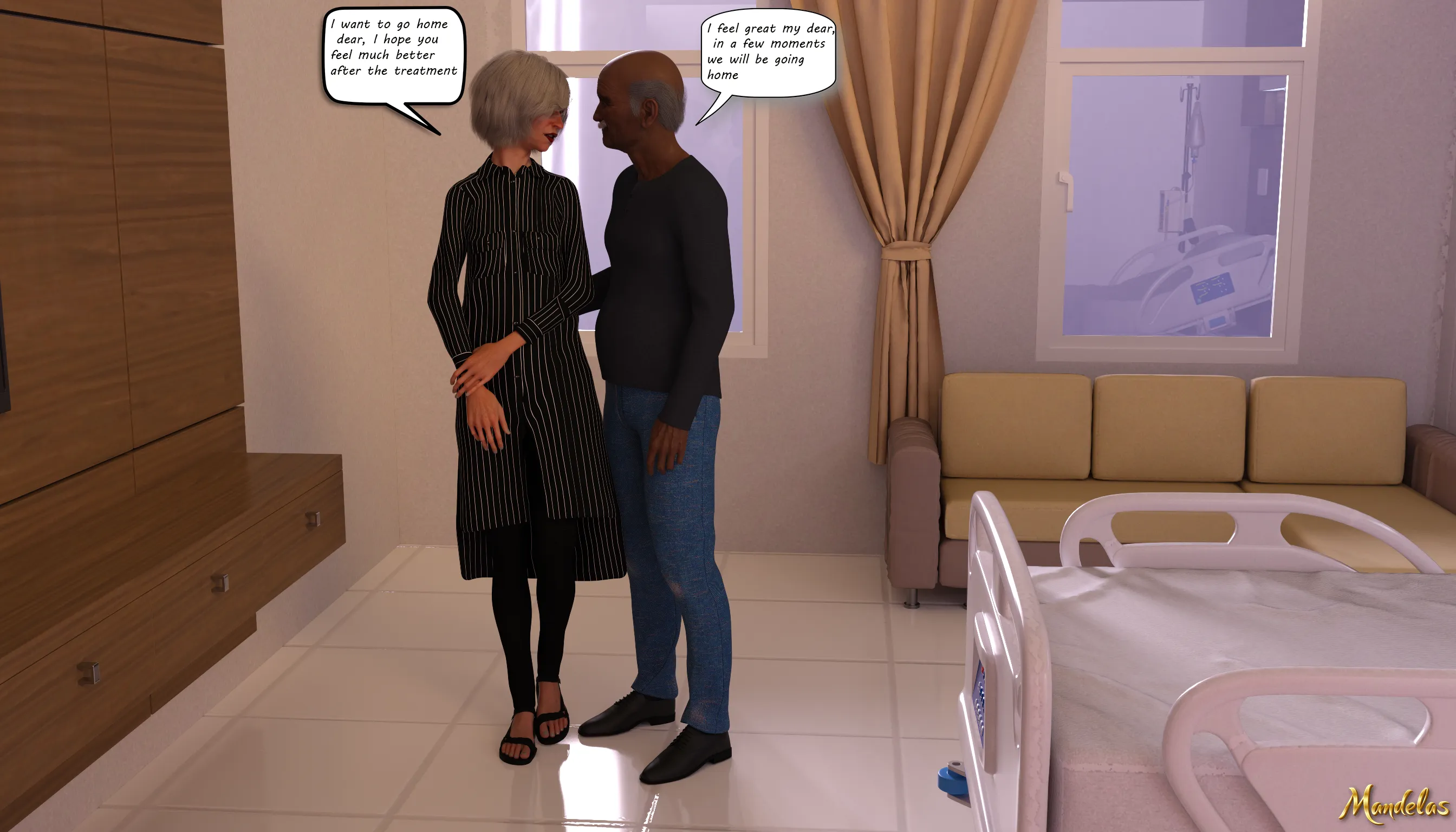 Doctor Melania – Special Treatment [Mandelas] - 1 . Doctor Melania - Special Treatment - Chapter 1 - Page 61