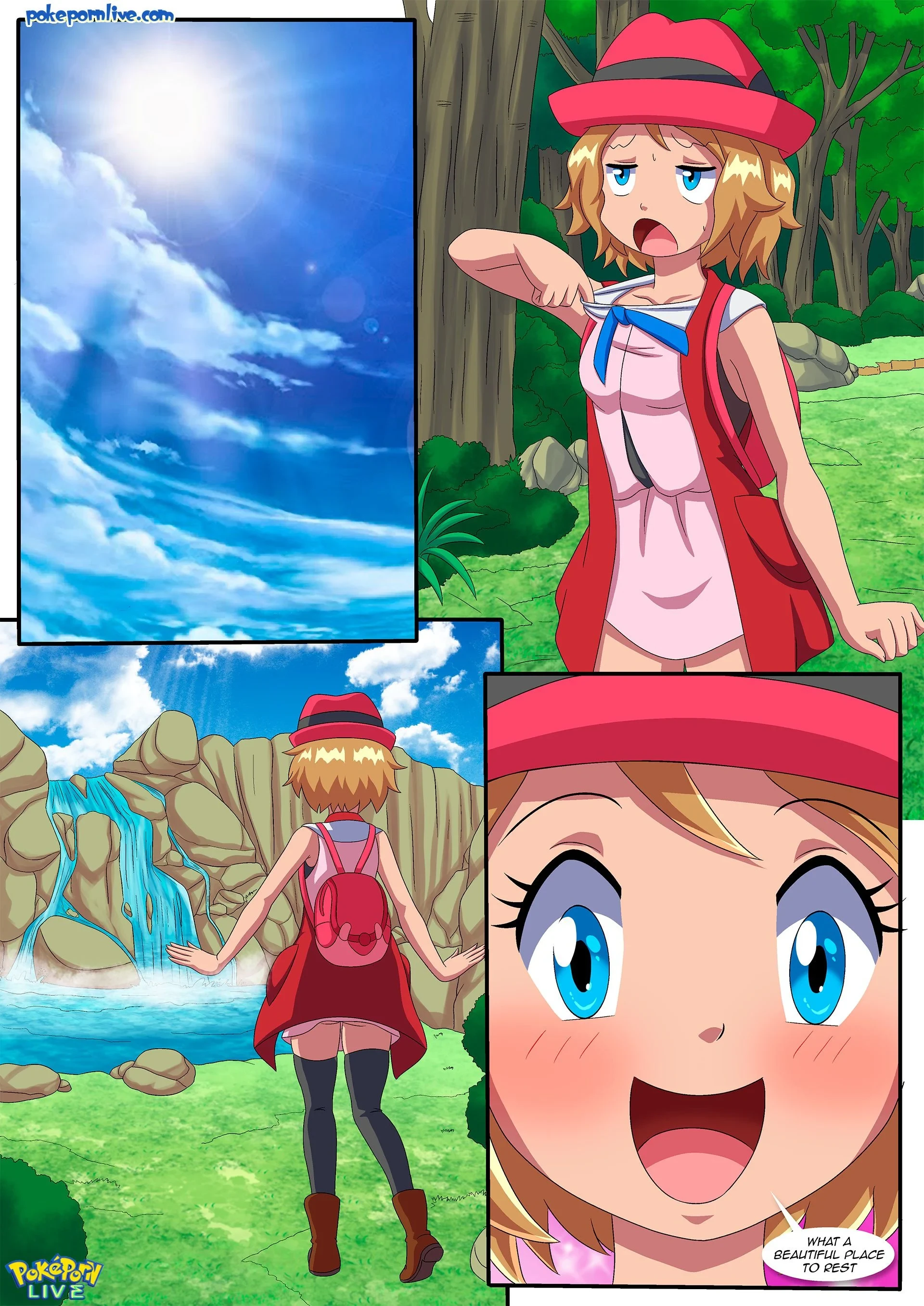 A Hot Break on the Forest (Pokemon) [Palcomix] - 1 . A Hot Break on the Forest - (Pokemon) [Palcomix] - Page 3