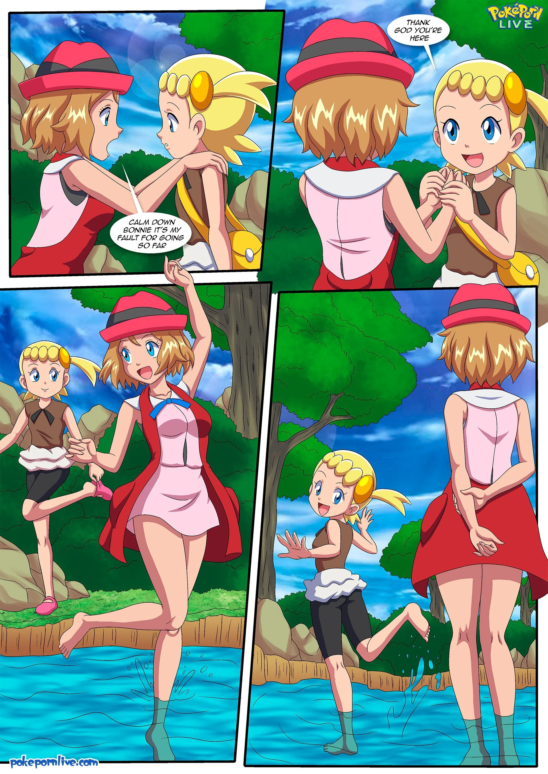 A Hot Break on the Forest (Pokemon) [Palcomix] - 1 . A Hot Break on the Forest - (Pokemon) [Palcomix] - Page 8