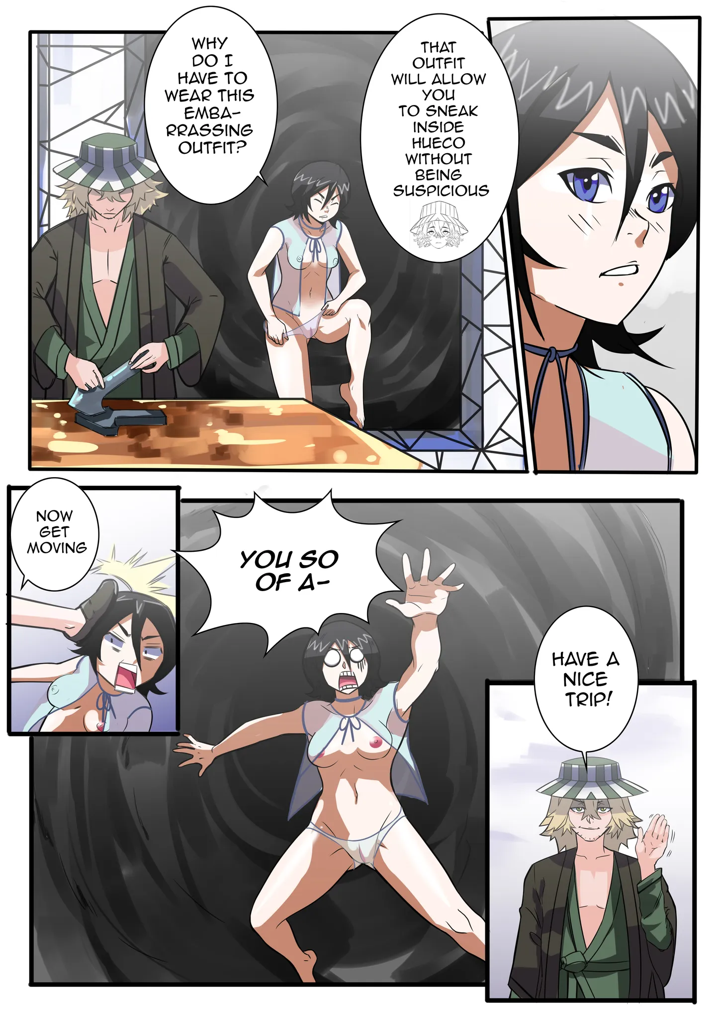 A What If Story (Bleach) - 5 . A What If Story - Chapter 5 (Bleach) [TSFSingularity] - Page 43