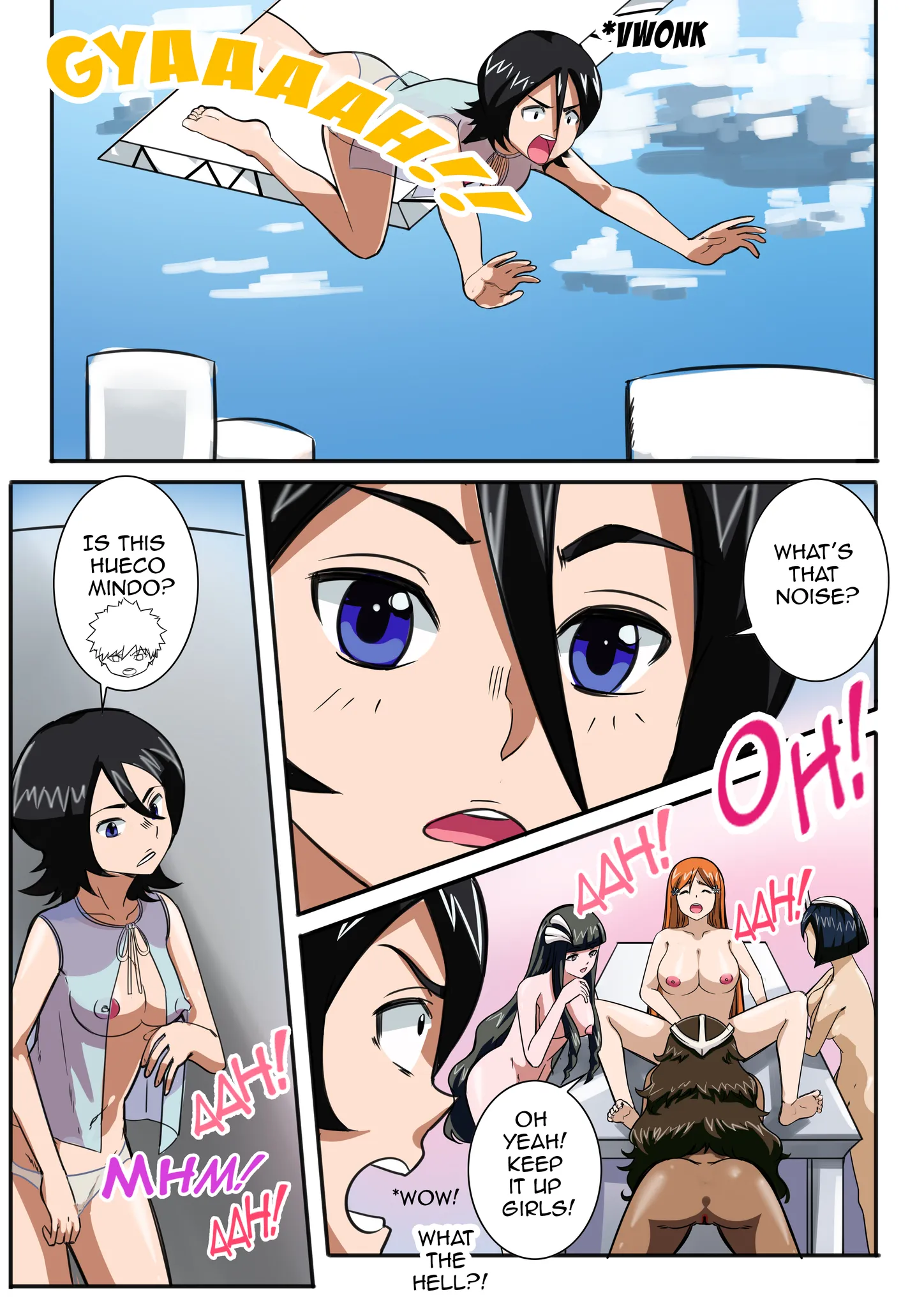 A What If Story (Bleach) - 5 . A What If Story - Chapter 5 (Bleach) [TSFSingularity] - Page 44