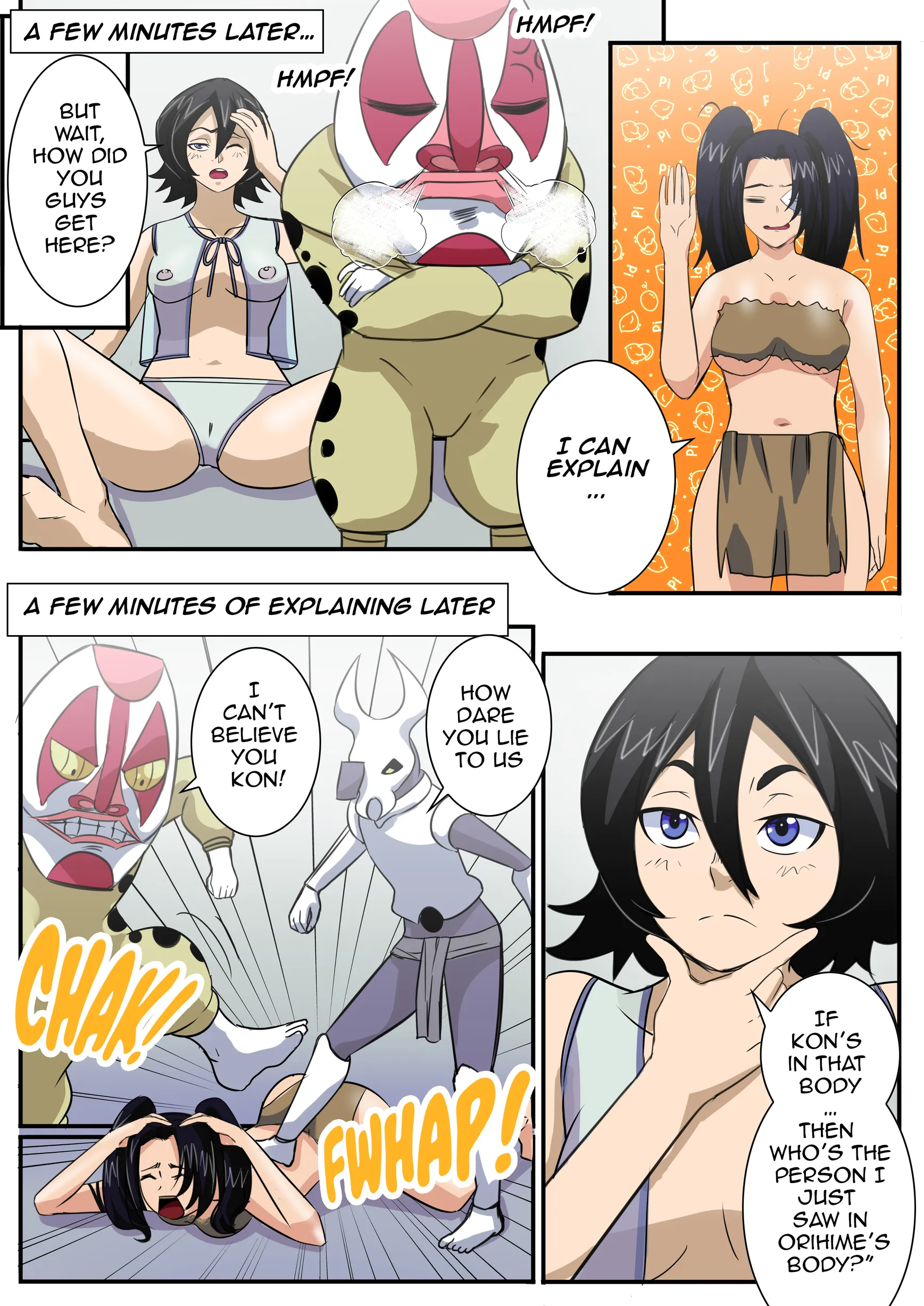 A What If Story (Bleach) - 5 . A What If Story - Chapter 5 (Bleach) [TSFSingularity] - Page 54