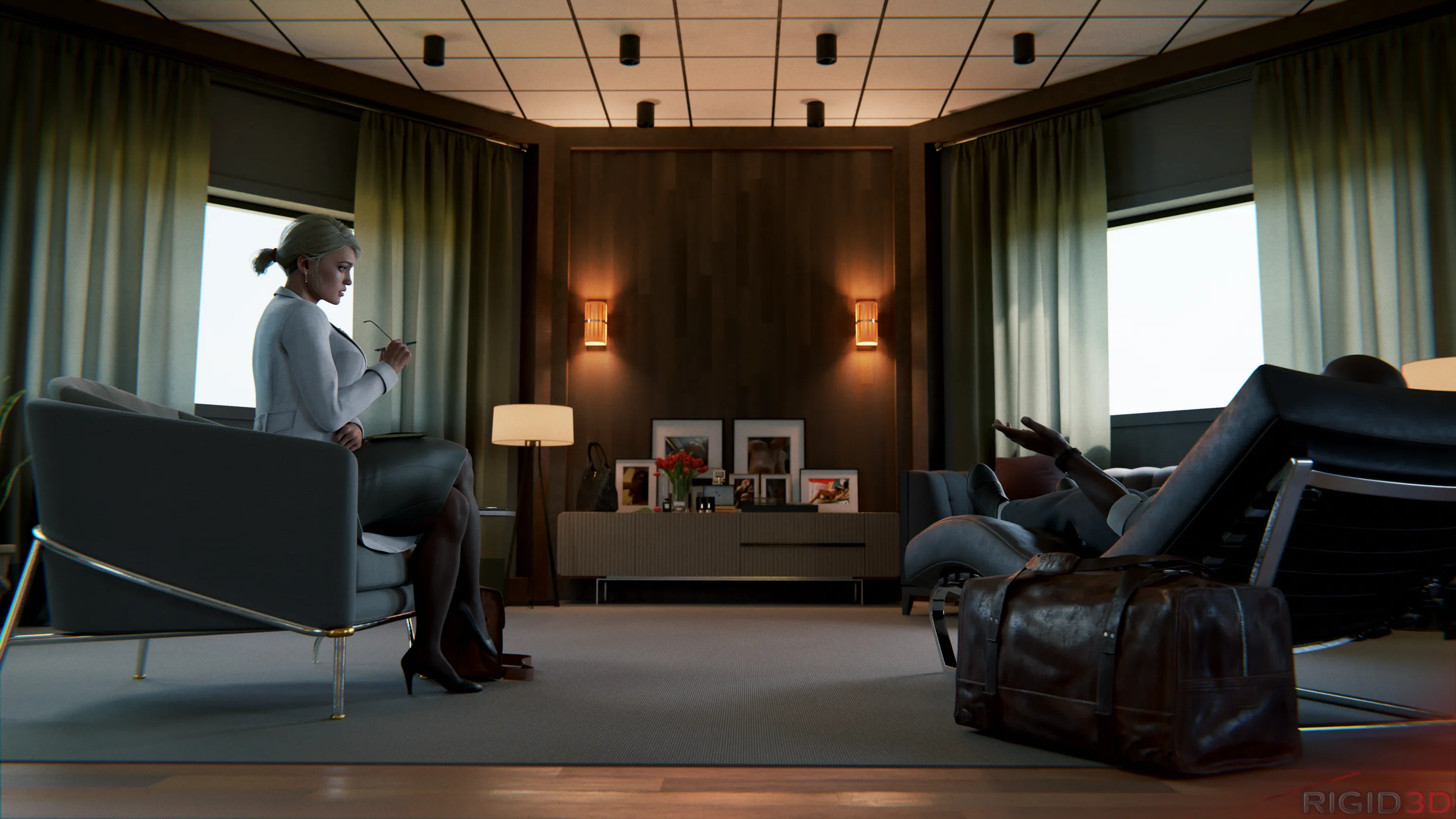 Harleen Patient [Rigid3D] - 1 . Harleen Patient - Chapter 1 - Page 2