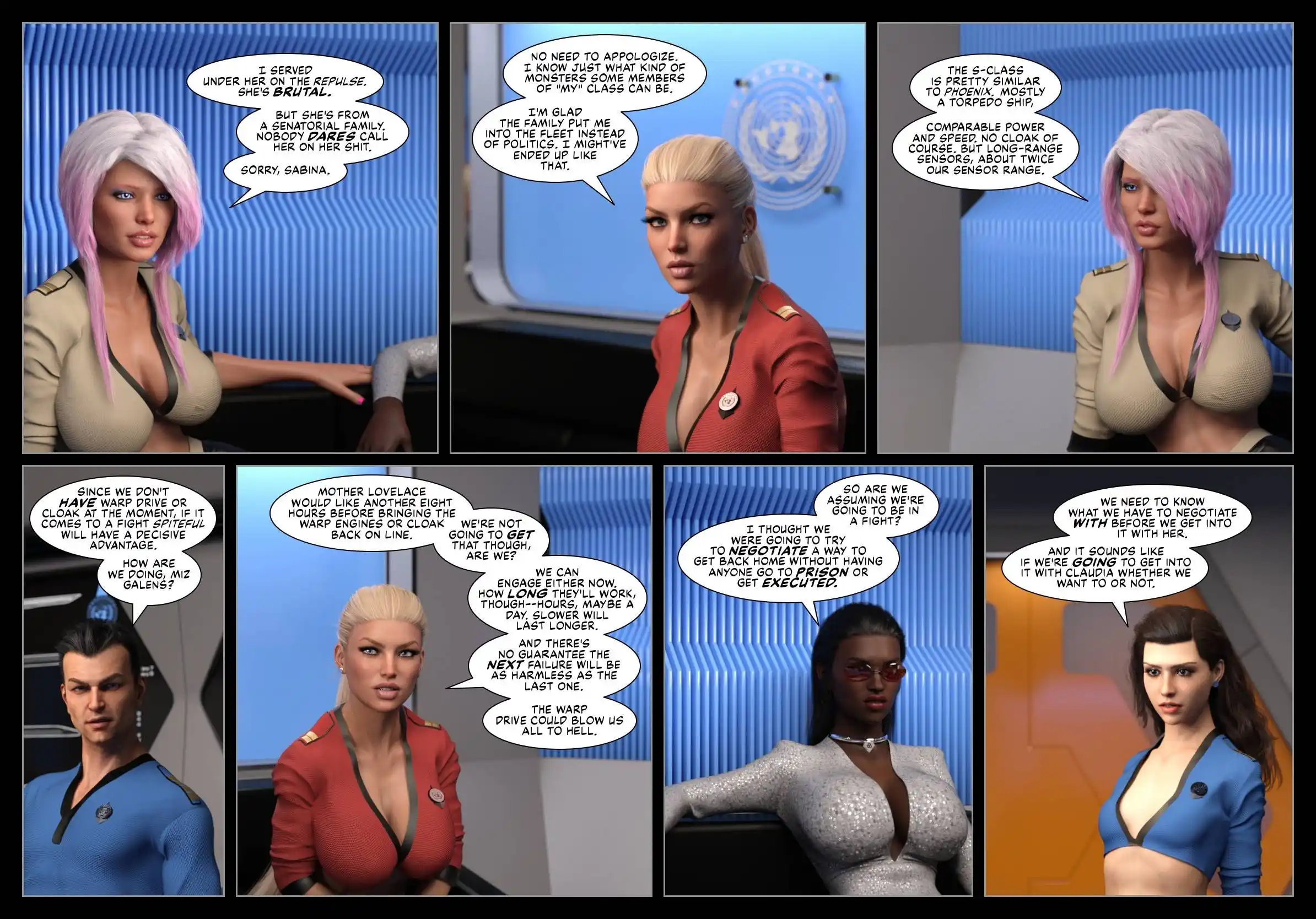 Pirates Of The Coal Sack [DangerousLines] - 7. Pirates Of The Coal Sack - Chapter 7 - Page 21
