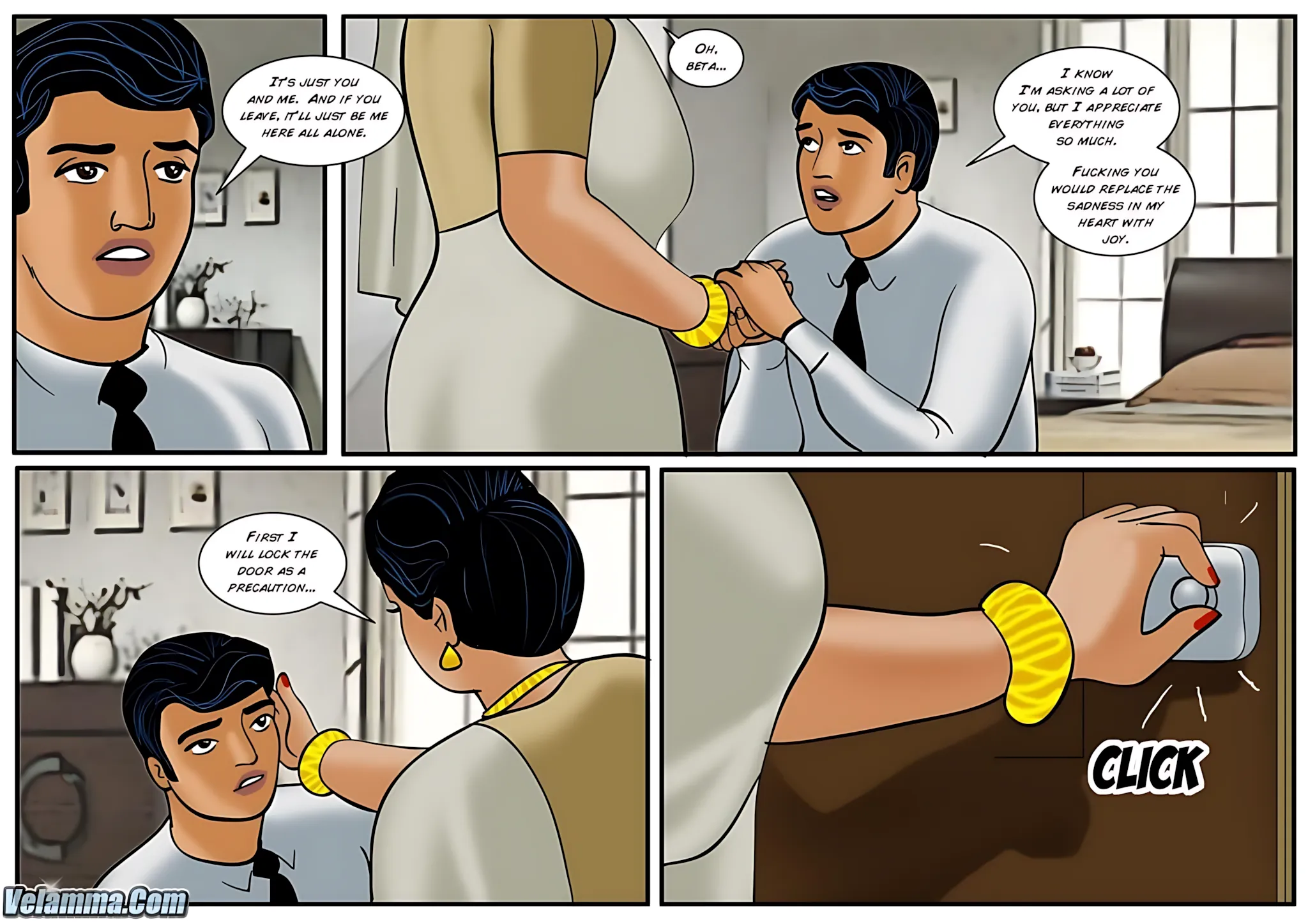 Velamma All Episodes Comics - 33 . Velamma - Episode 33 - The Funeral - Page 14