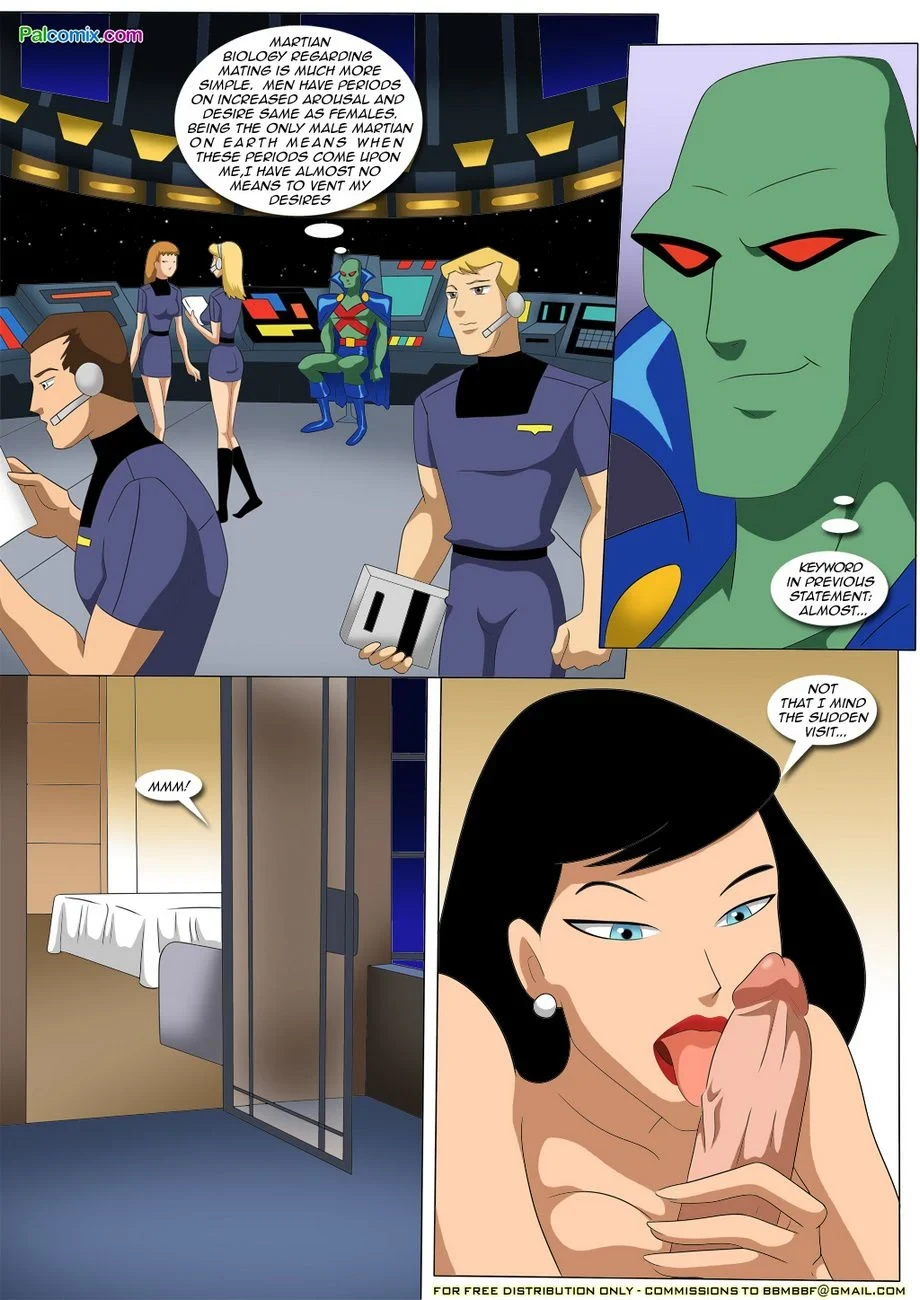 Green Heat (Justice League) [Palcomix] - 1 . Green Heat (Justice League) [Palcomix] - Page 3