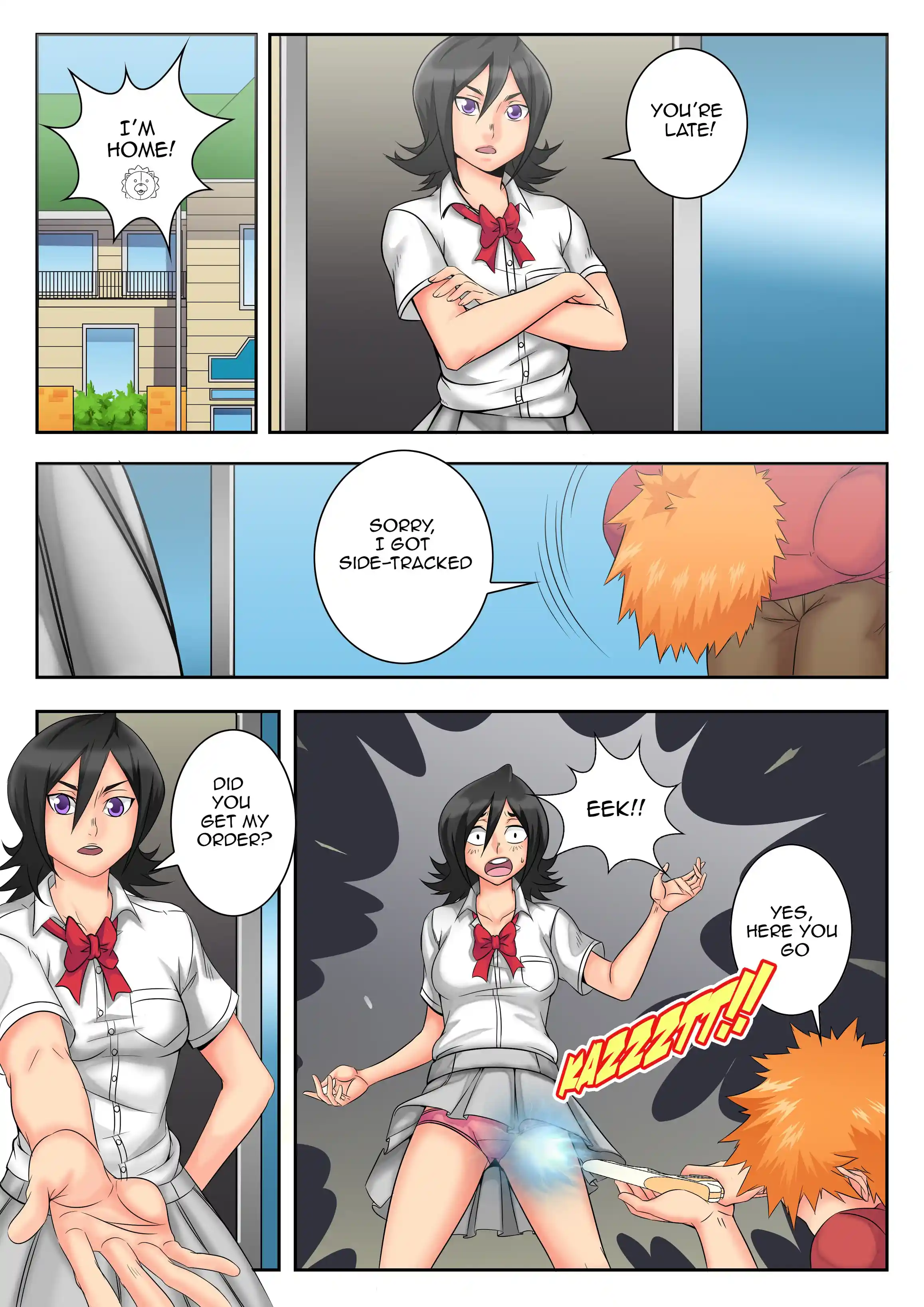 A What If Story (Bleach) - 1 . A What If Story - Chapter 1 (Bleach) [TSFSingularity] - Page 4