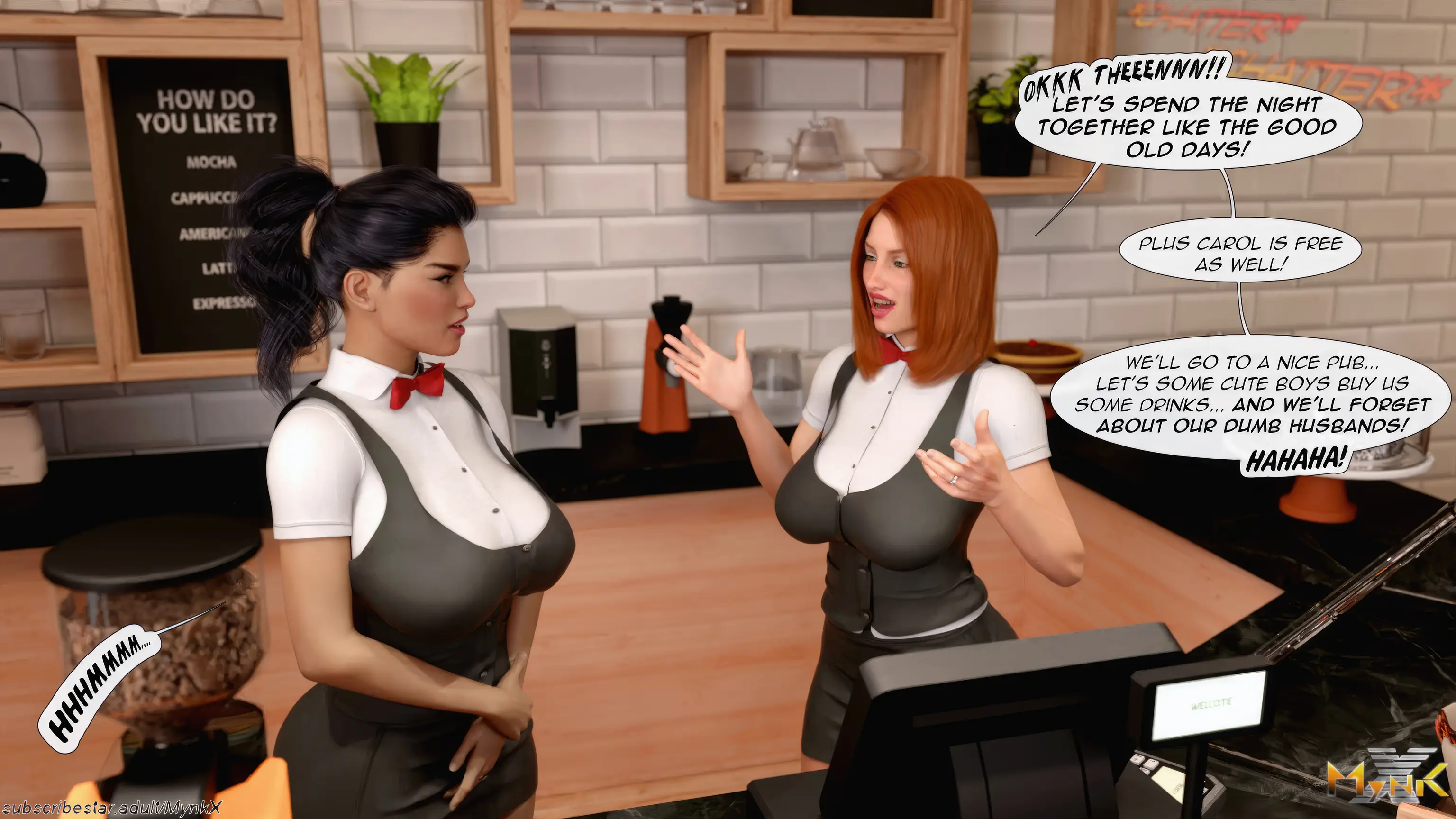 Cafe Folies [Mynk 3DX] - 1 . Cafe Folies - Chapter 1 [Mynk_3DX] - Page 6