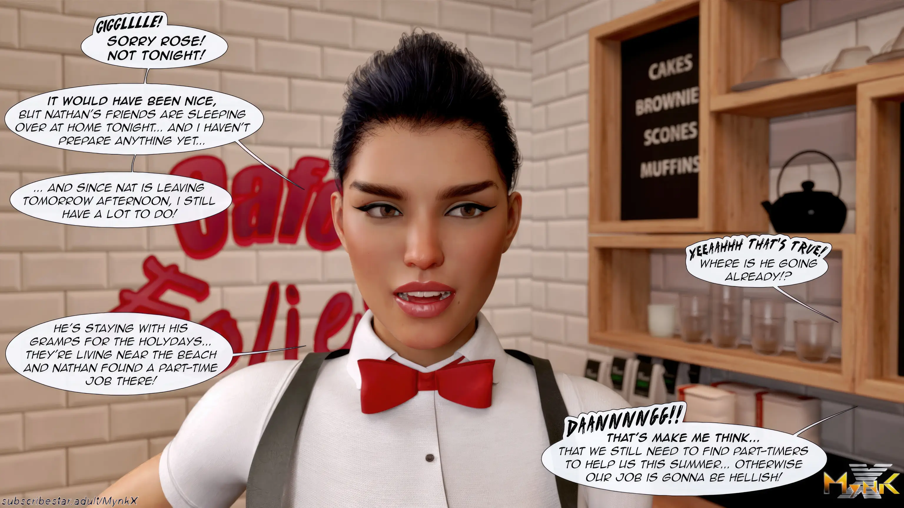 Cafe Folies [Mynk 3DX] - 1 . Cafe Folies - Chapter 1 [Mynk_3DX] - Page 7