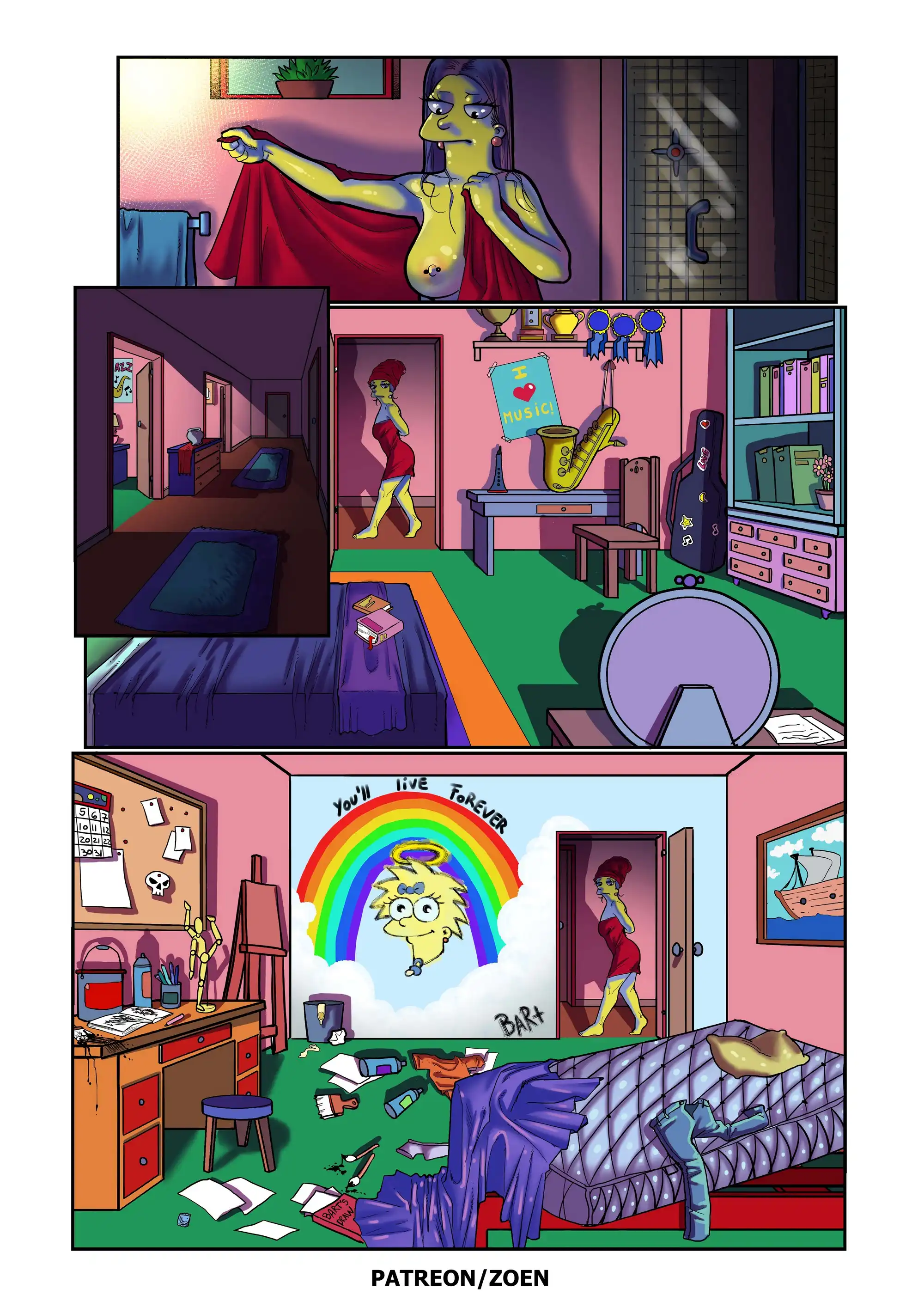 The Milf and the Virgin - [Zoen] The Simpsons - The Milf and the Virgin - Page 6