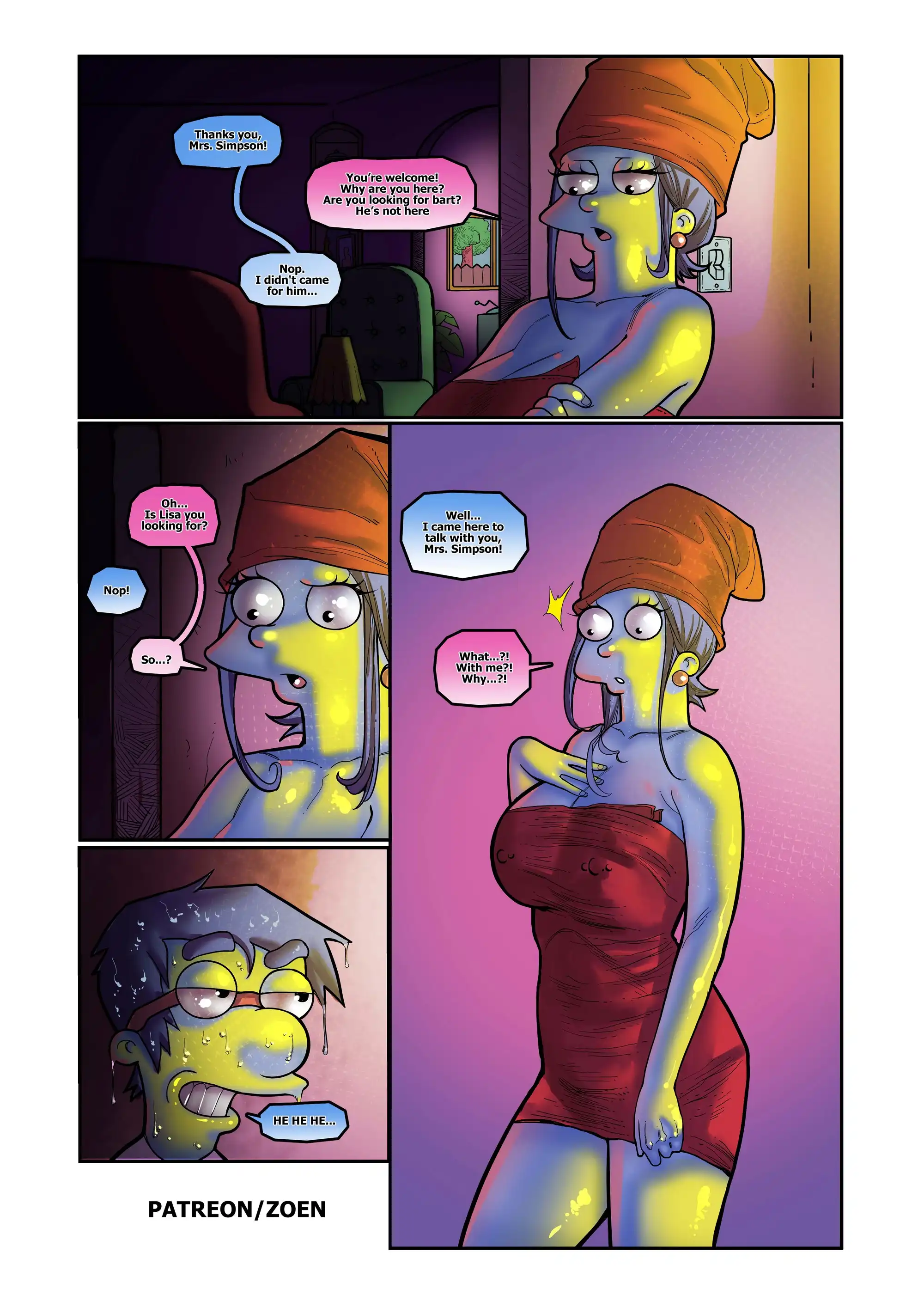 The Milf and the Virgin - [Zoen] The Simpsons - The Milf and the Virgin - Page 10