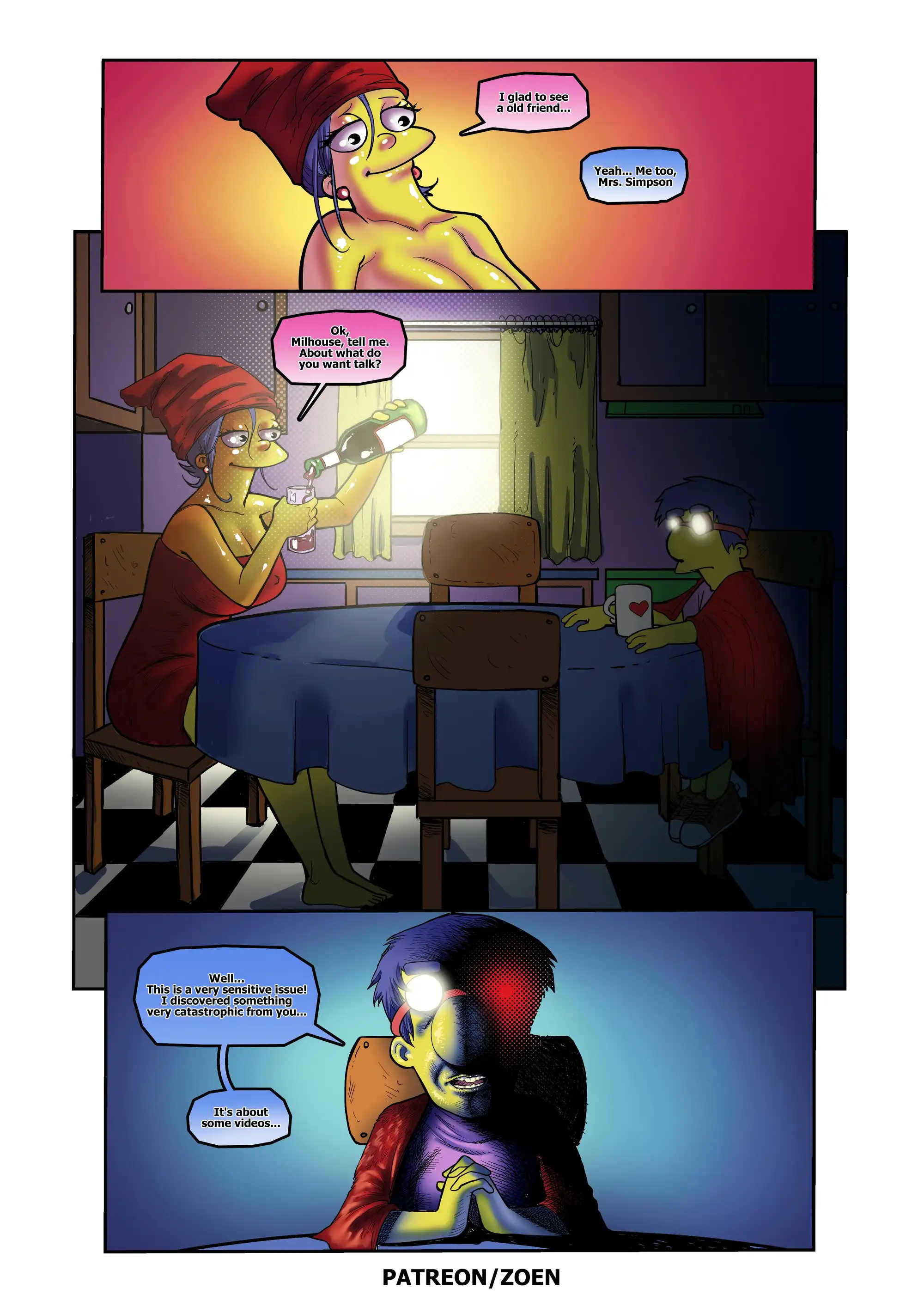 The Milf and the Virgin - [Zoen] The Simpsons - The Milf and the Virgin - Page 12