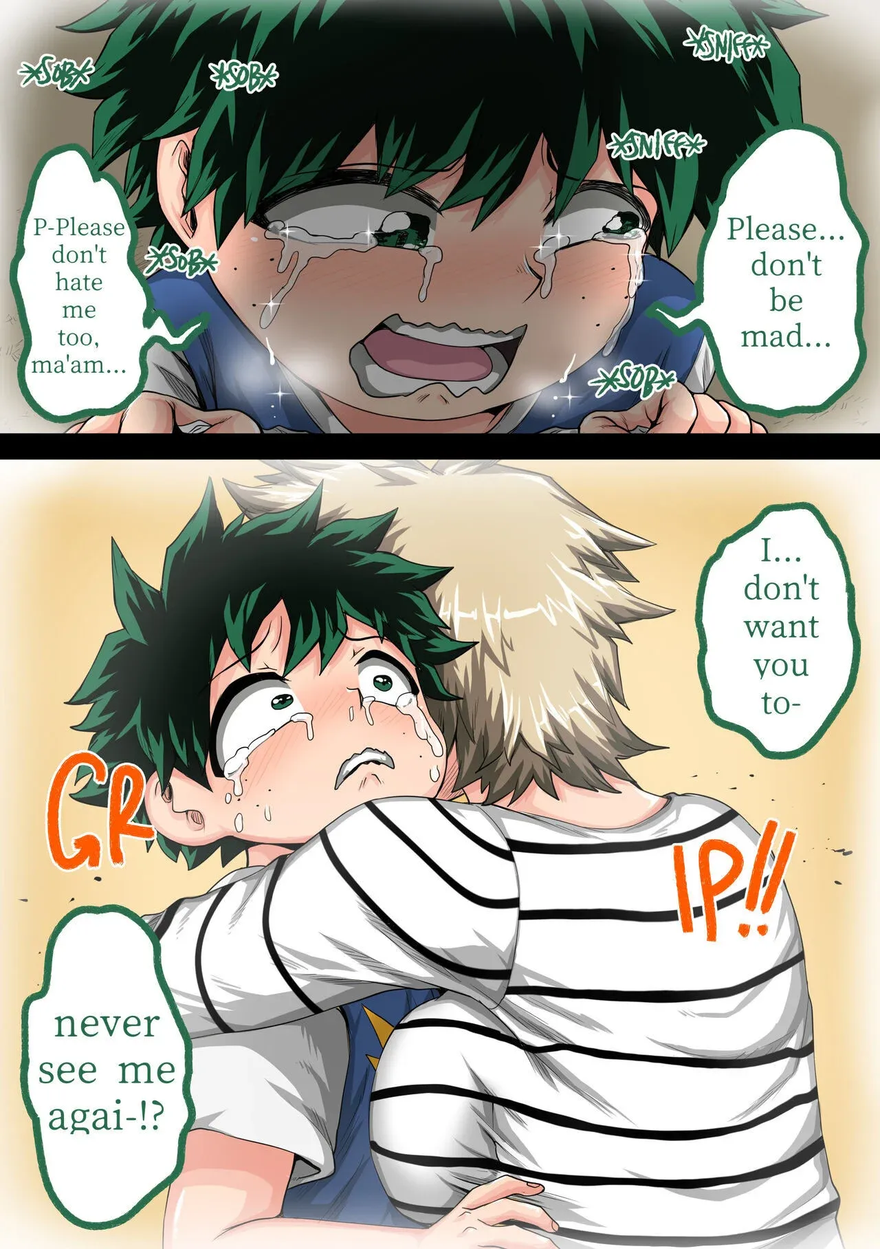 My Harem Academia (Boku No Hero Academia) - 7.5.2 . My Harem Academia - Bakugou Mama to no Natsuyasumi 3-2 - Chapter 7 - Page 46