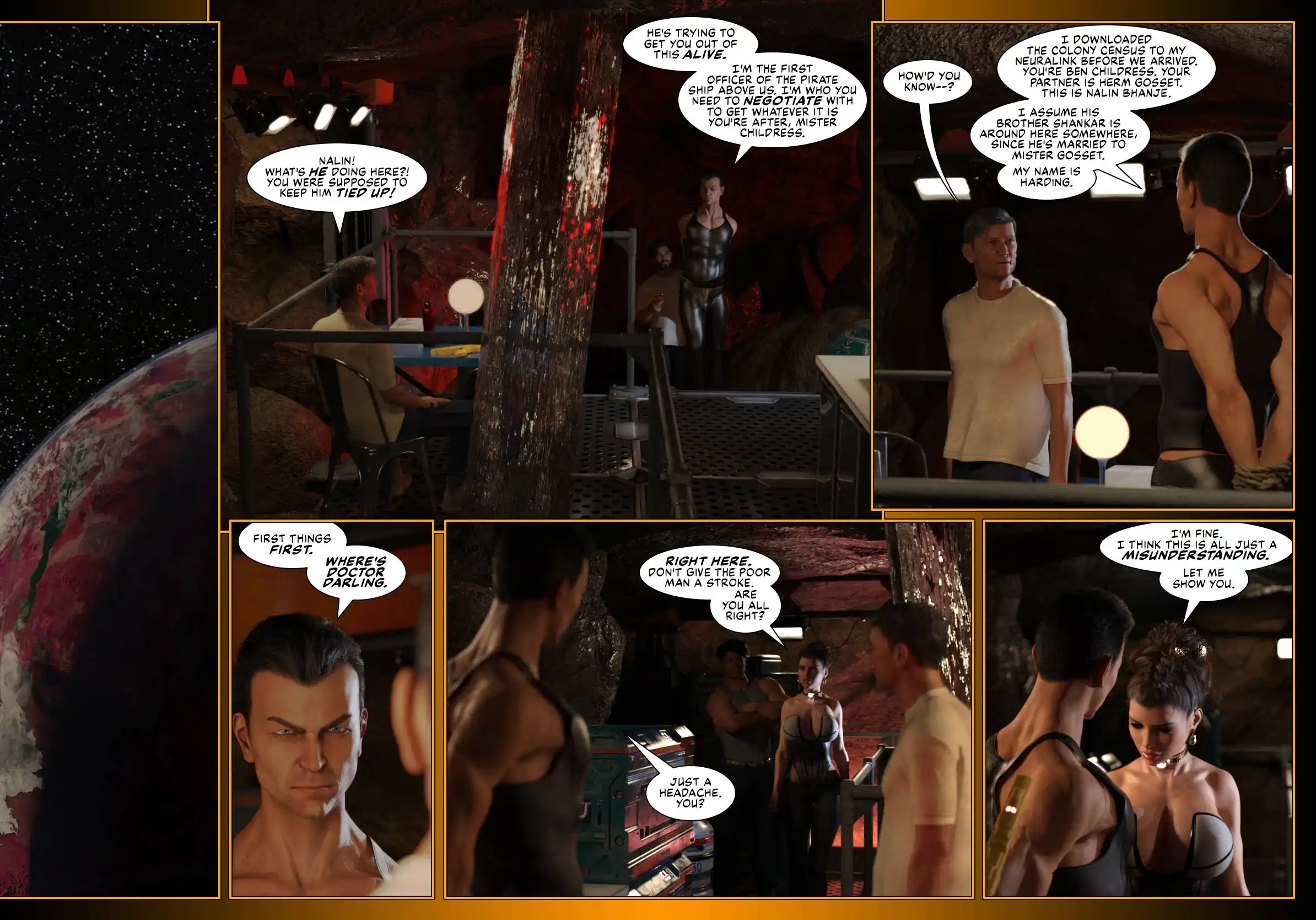 Pirates Of The Coal Sack [DangerousLines] - 12. Pirates Of The Coal Sack - Chapter 12 - Page 18