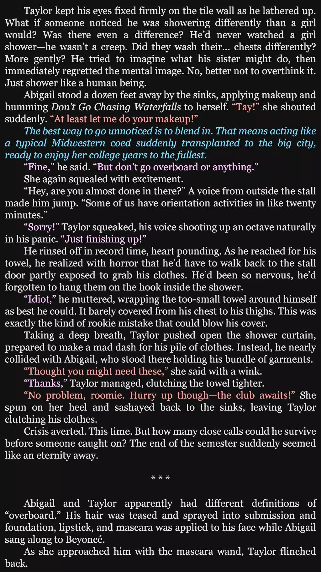 Emory Ahlberg [Taylor Made] - Emory Ahlberg - Chapter 4 - Page 8