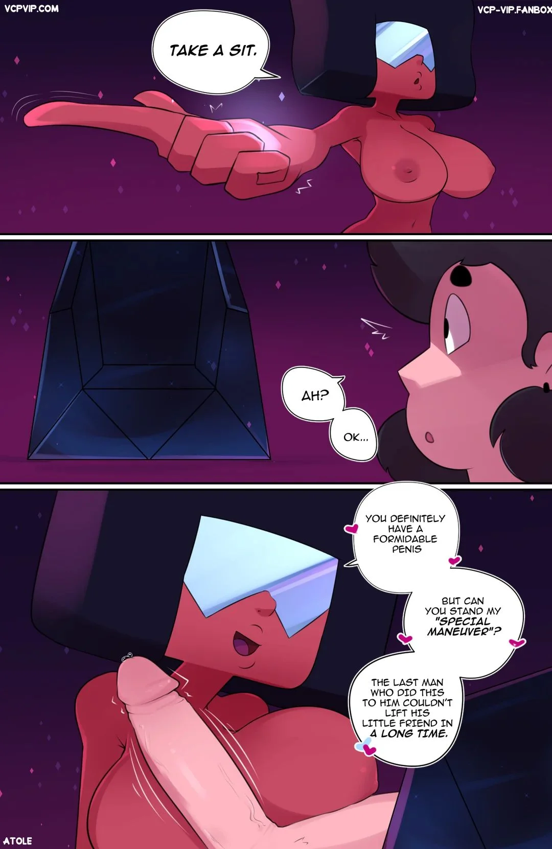 Gems Of Lust (Steven Universe) - 3 . Gems Of Lust - Chapter 3  [Atole] - Page 13