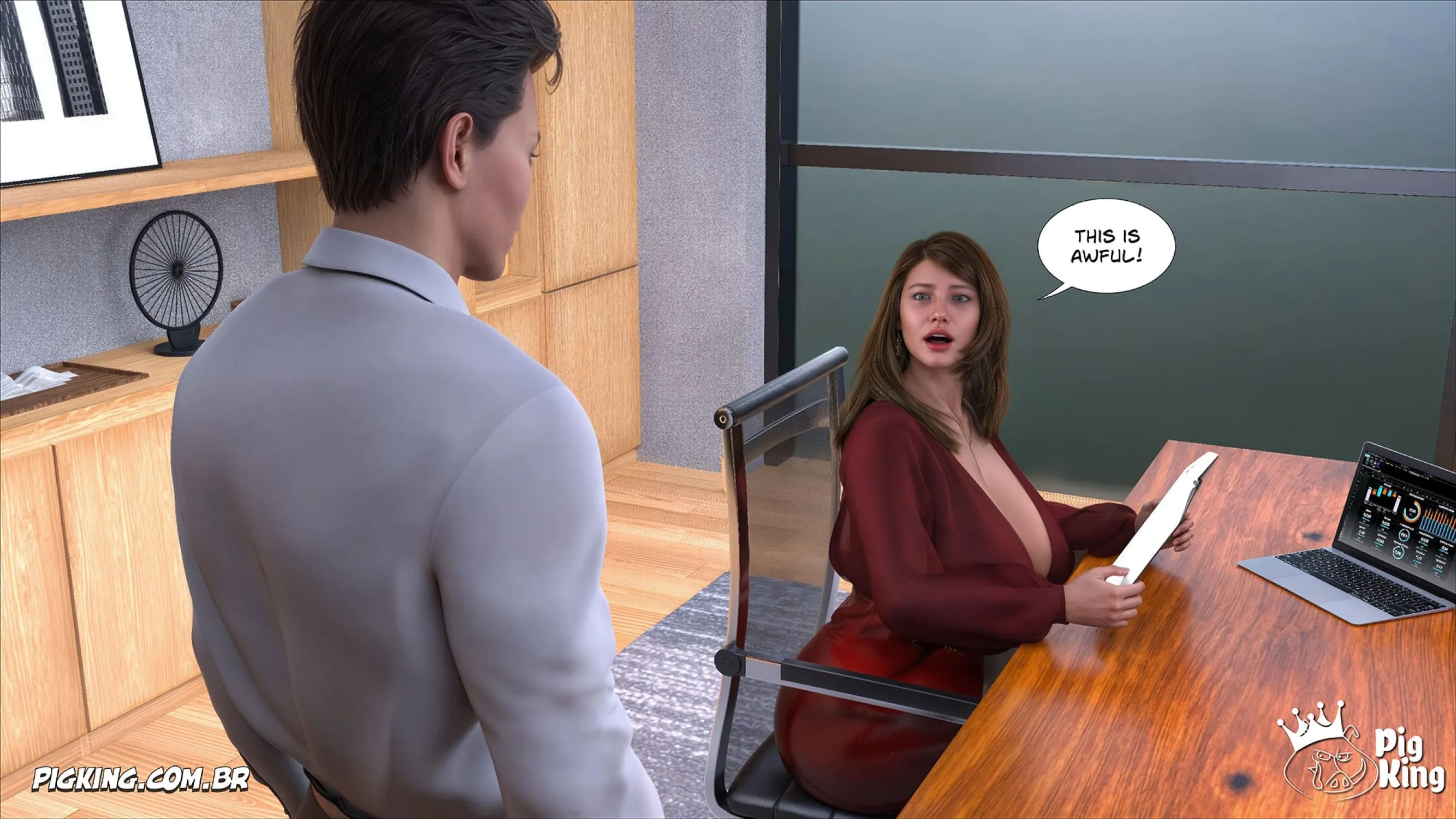 The Meeting [CrazyDad3D] - 1 . The Meeting - Chapter 1 [CrazyDad3D] - Page 9