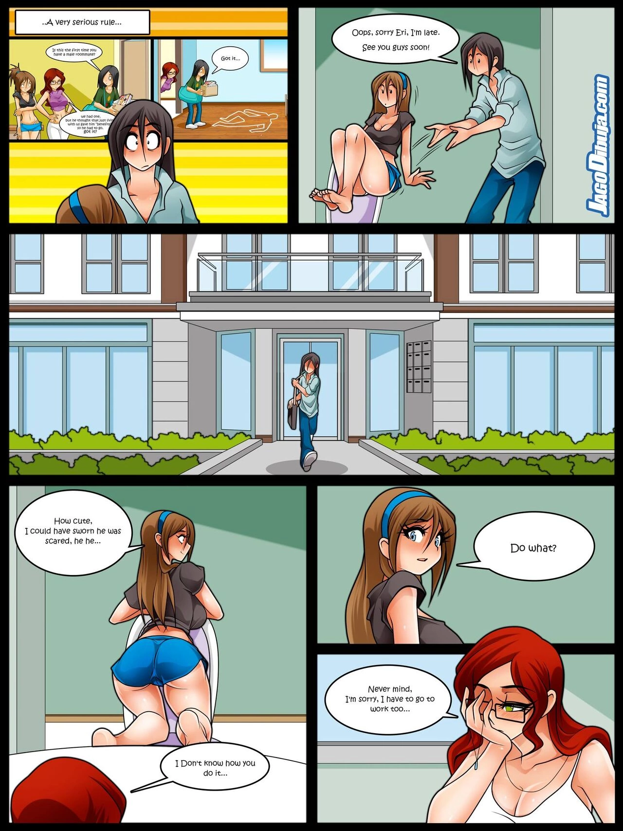 Living With HipsterGirl and GamerGirl [Jagodibuja] - Living With HipsterGirl and GamerGirl - Page 5