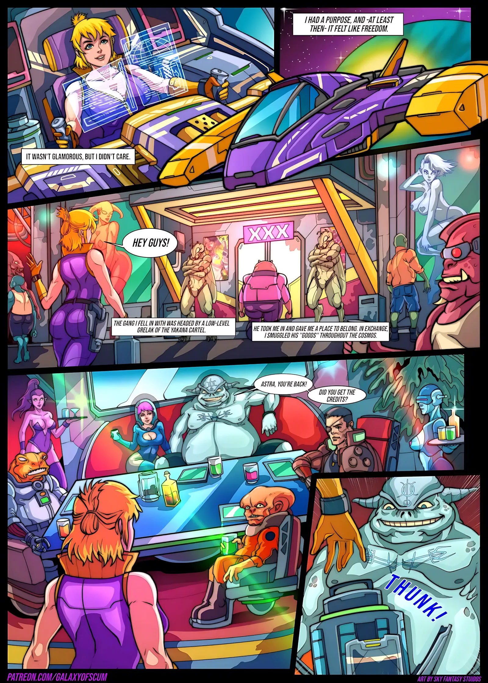 Galaxy of Scum [Sky fantasy studio] - 2. Galaxy of Scum - Smuggler's and Bugs - Page 5