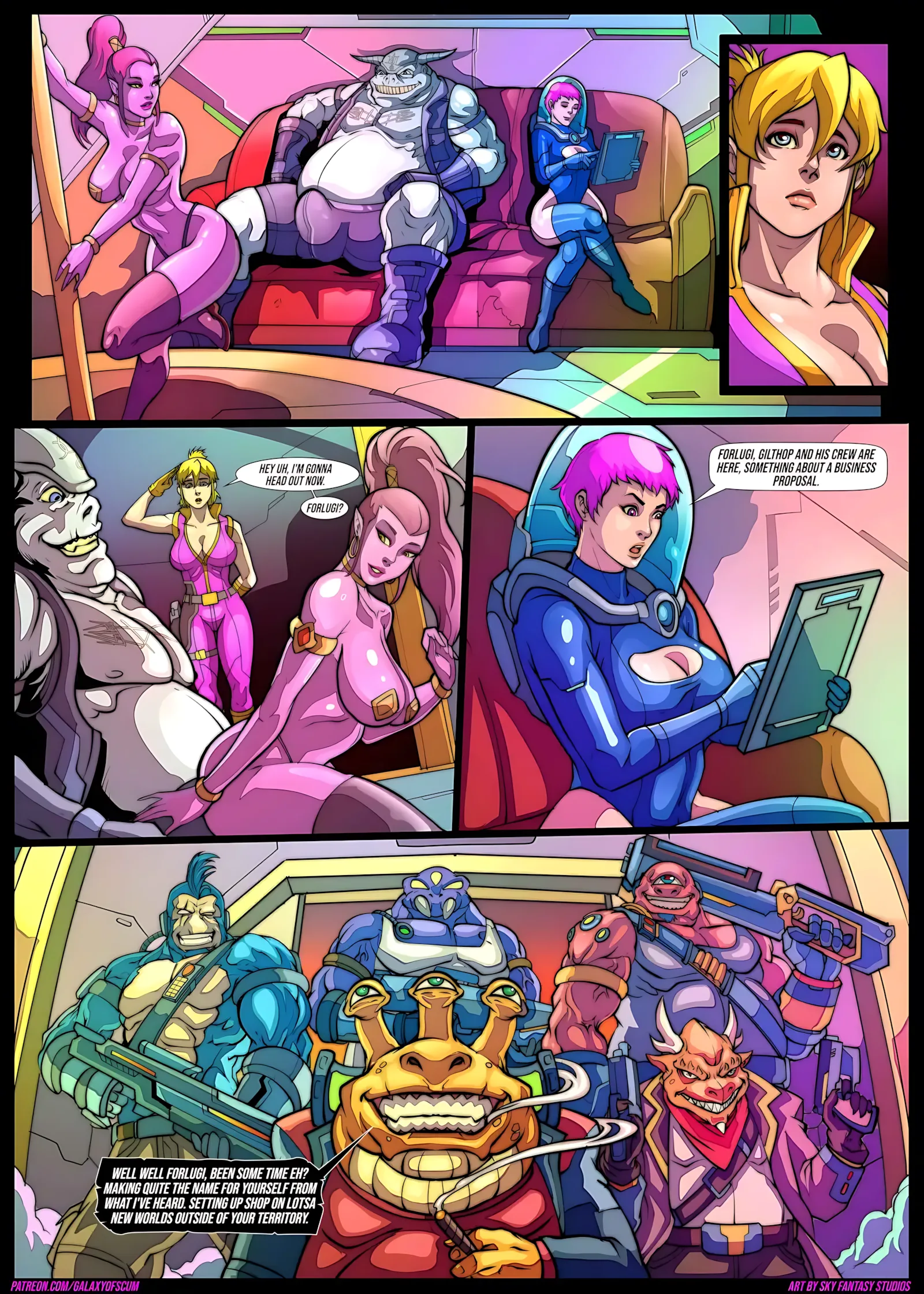 Galaxy of Scum [Sky fantasy studio] - 2. Galaxy of Scum - Smuggler's and Bugs - Page 11