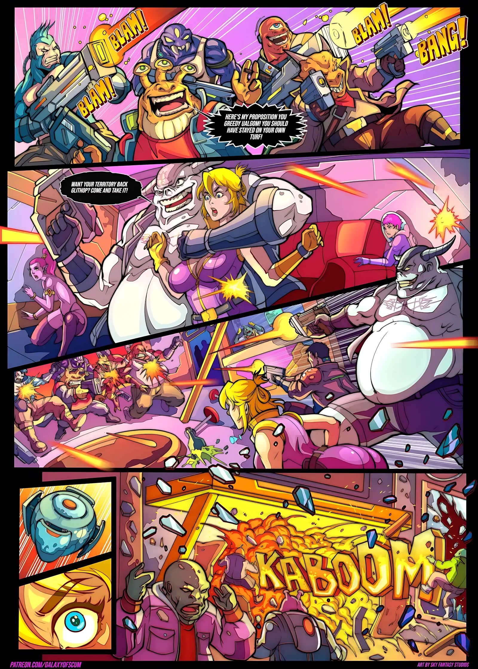 Galaxy of Scum [Sky fantasy studio] - 2. Galaxy of Scum - Smuggler's and Bugs - Page 12