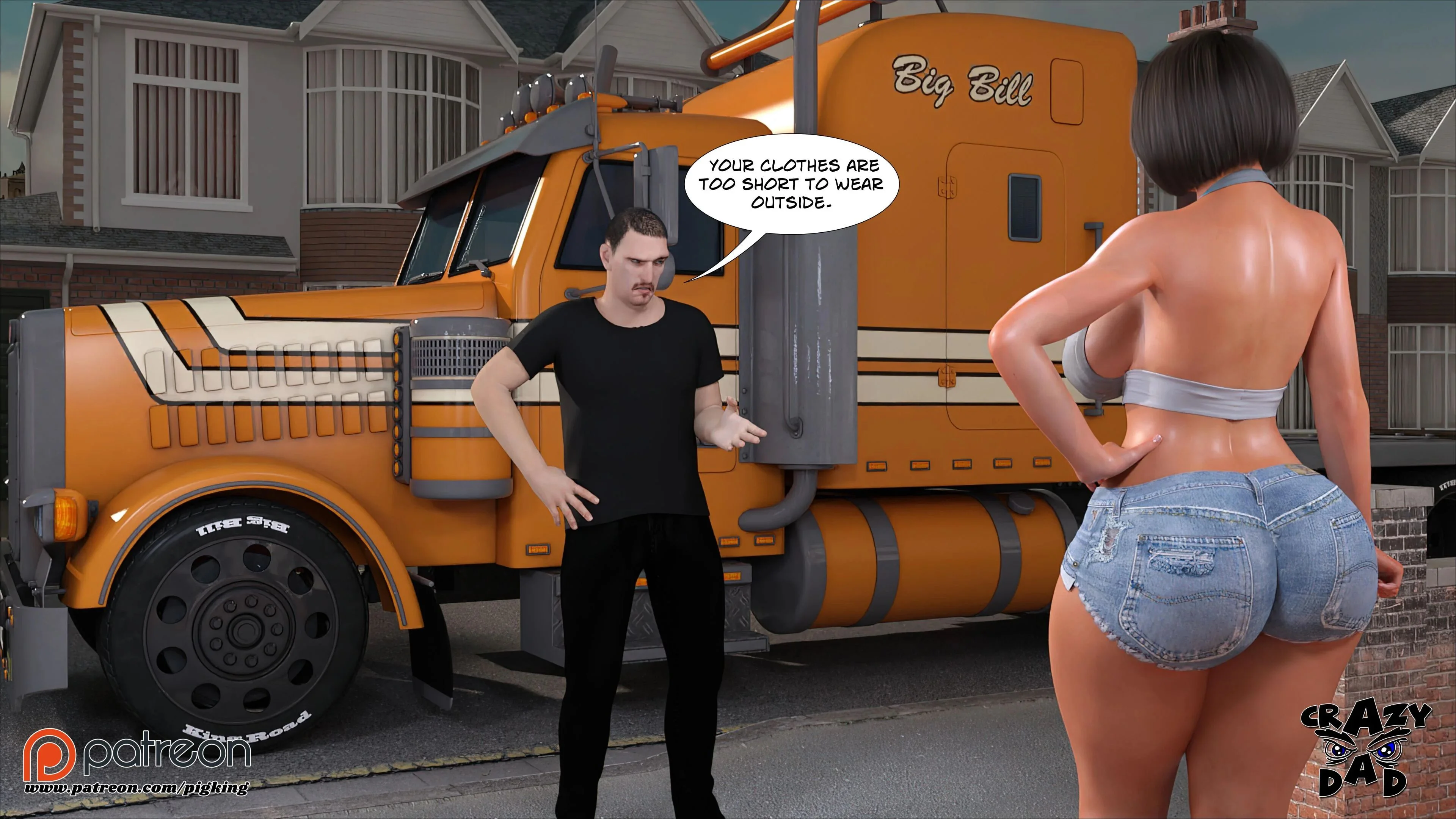 Foster Mother [CrazyDad3D] -  Foster Mother - Part - 39 [CrazyDad3D] - Page 53