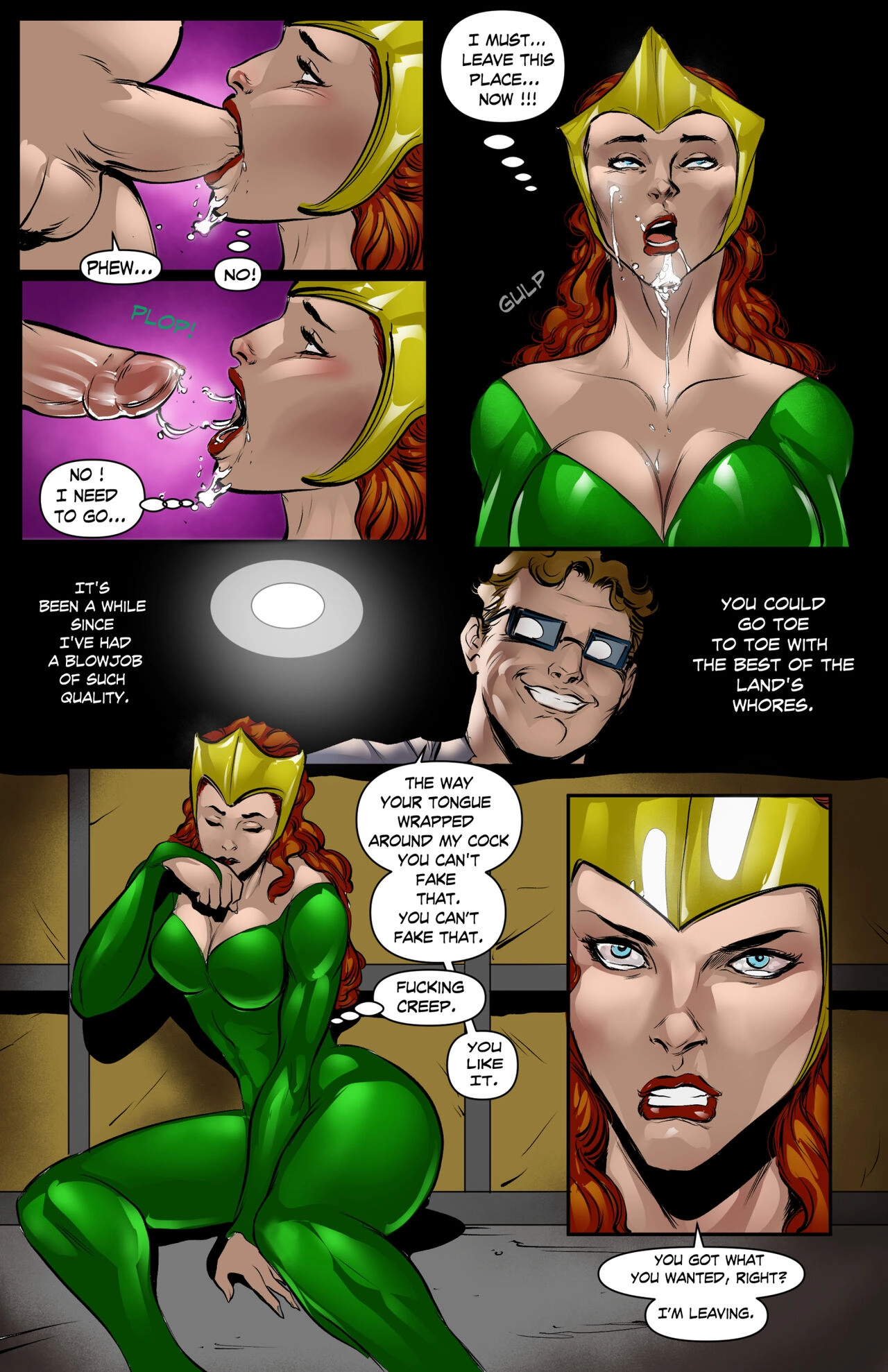 Mera Gets Blackmailed (Justice League) [Metrinome] - Mera Gets Blackmailed (Justice League) - Page 13