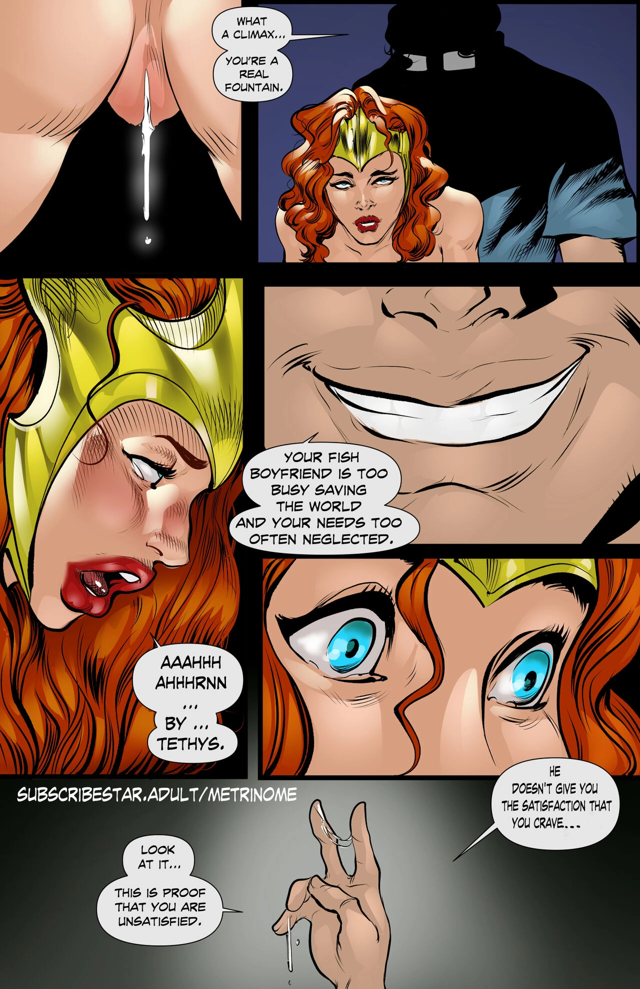 Mera Gets Blackmailed (Justice League) [Metrinome] - Mera Gets Blackmailed (Justice League) - Page 23