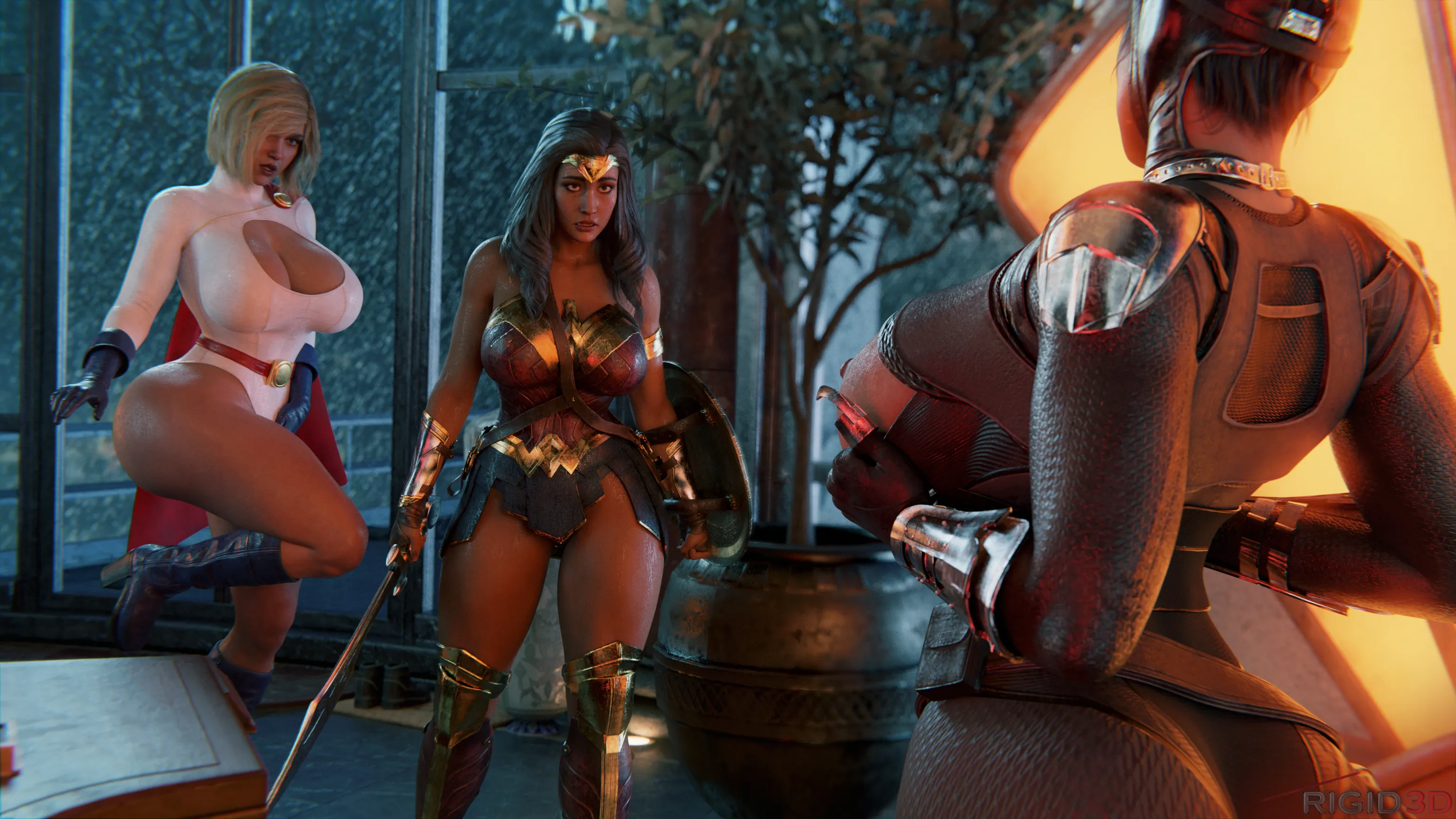 Gotham Threesome [Rigid3D] - 1 . Gotham Threesome - Page 5
